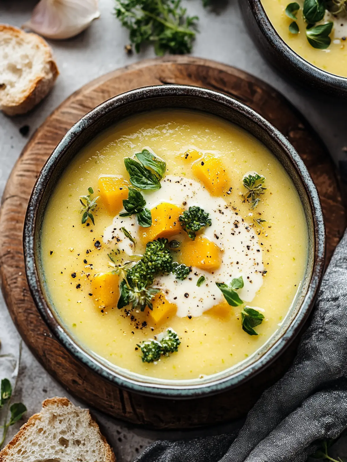 Einfache cremige Gemüsesuppe: Dein neuer Lieblings-Komfort! 3 Einfache cremige Gemüsesuppe