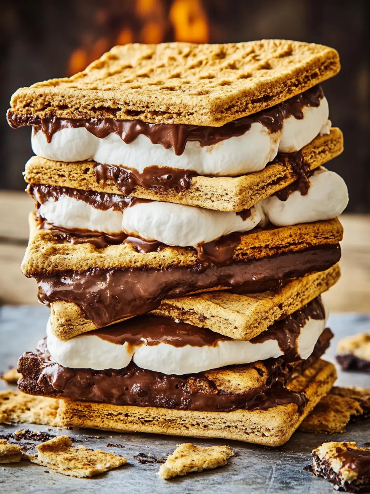 Einfache S'mores: Perfekte Leckerei für jeden Anlass 3 Einfache S'mores