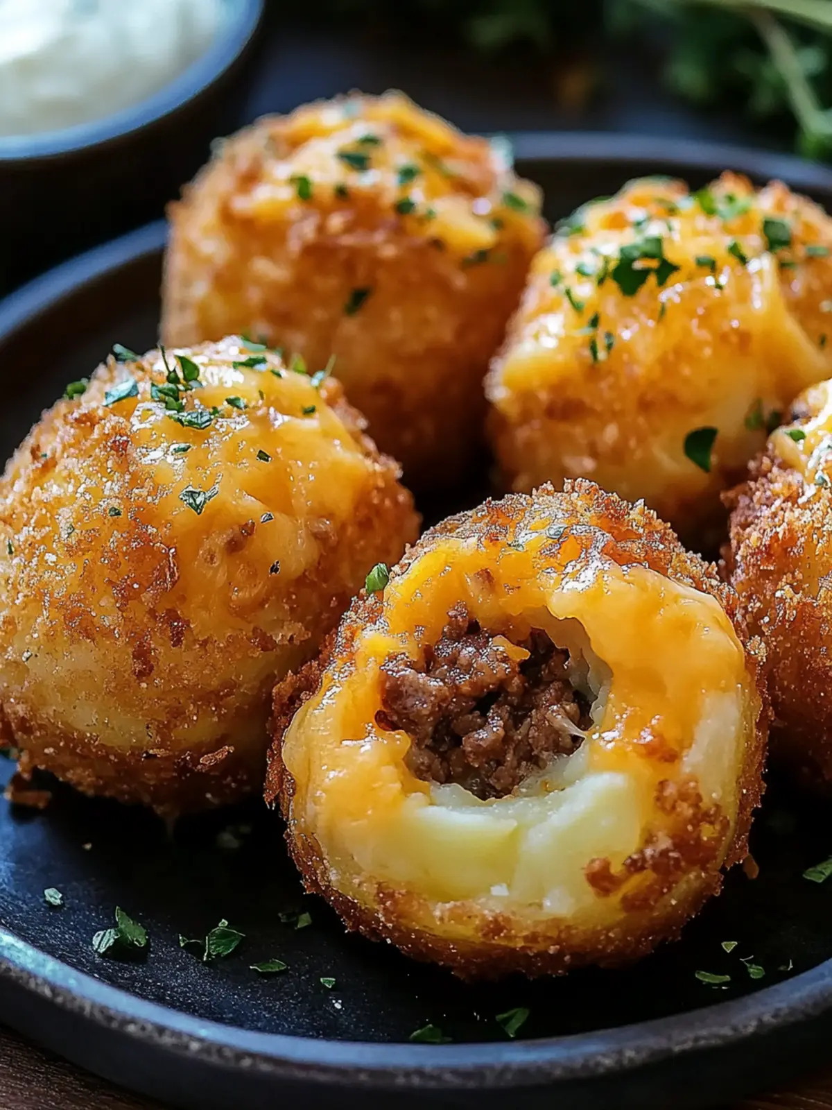 Knusprige Kartoffelmasse mit Käse und Rinderhack – So gelingt's! 2 Crispy potato mass filled with cheese and ground beef