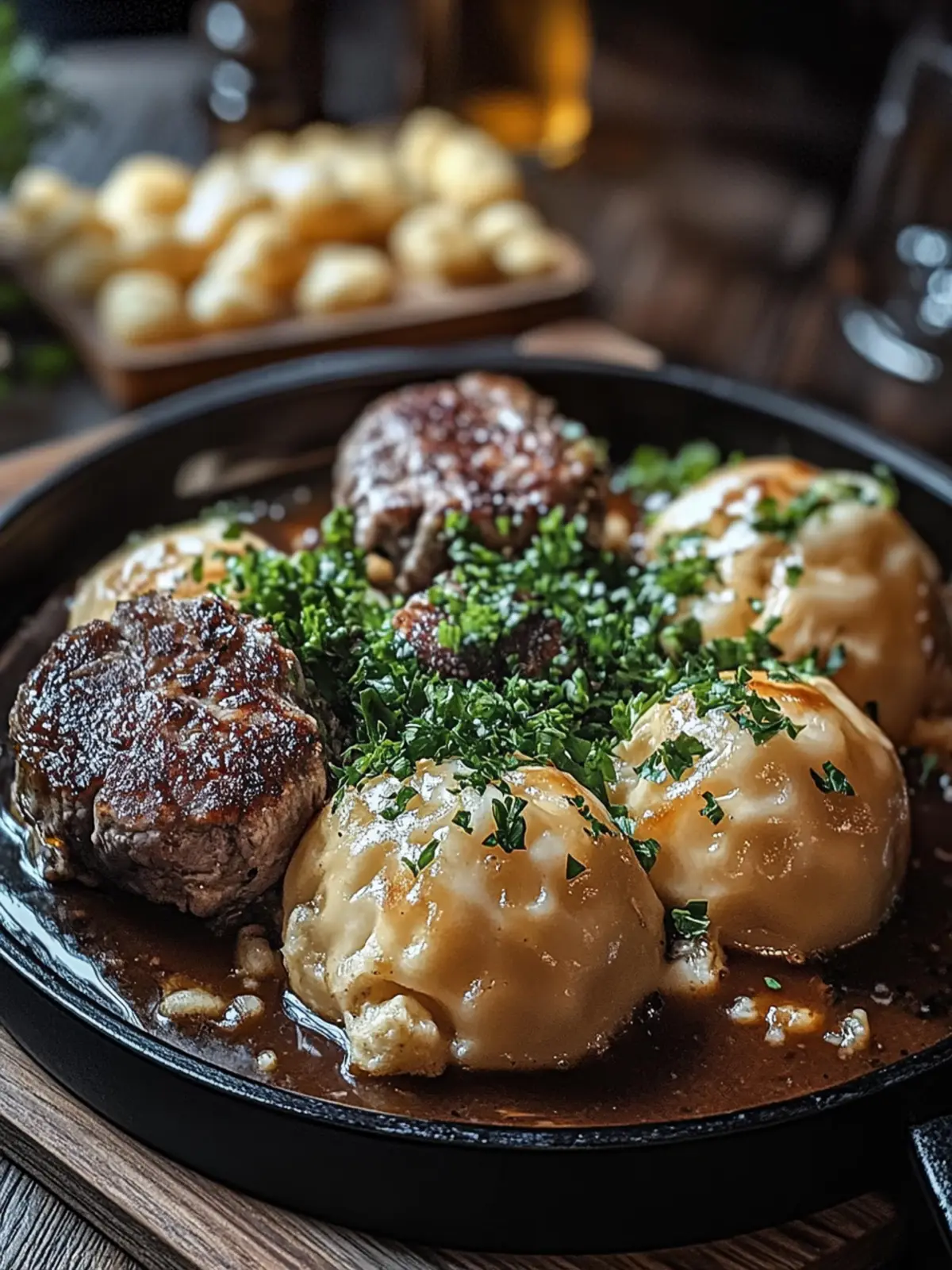 Hackfleisch und Knödel: Der perfekte Genuss für daheim 2 Hackfleisch und Knödel