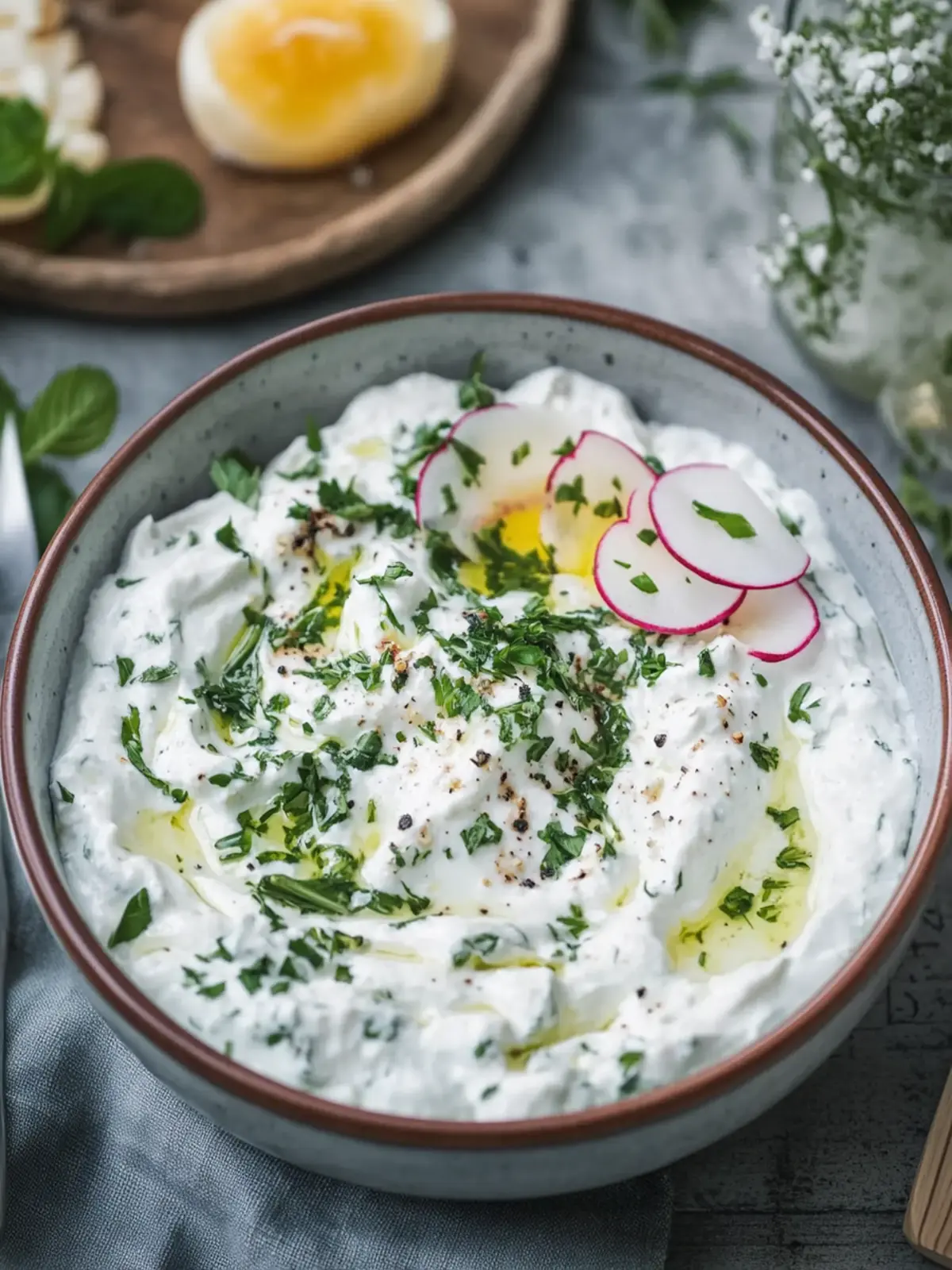 Schnittlauchquark: Der gesunde Dip für die ganze Familie 2 Schnittlauchquark
