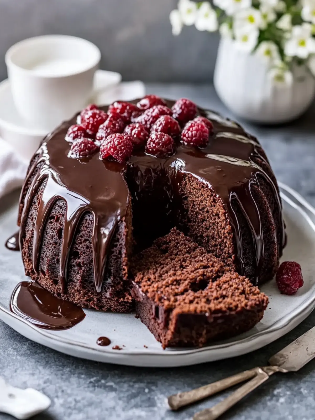 Saftiger Schokoladen-Buttermilch-Kuchen für unwiderstehlichen Genuss 4 Saftiger Schokoladen Buttermilch Kuchen