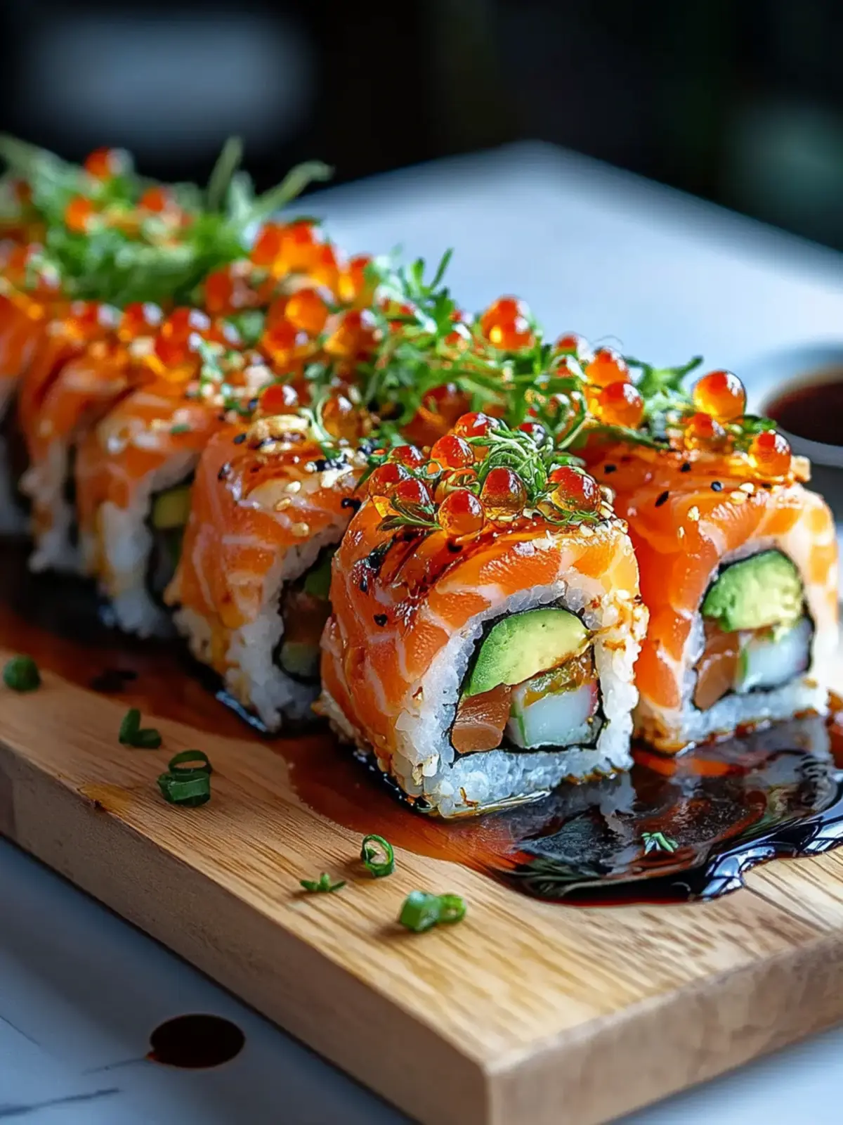 Scharfer Lachs Sushi Auflauf: Einfaches Comfort Food für zuhause 3 Scharfer Lachs Sushi Auflauf