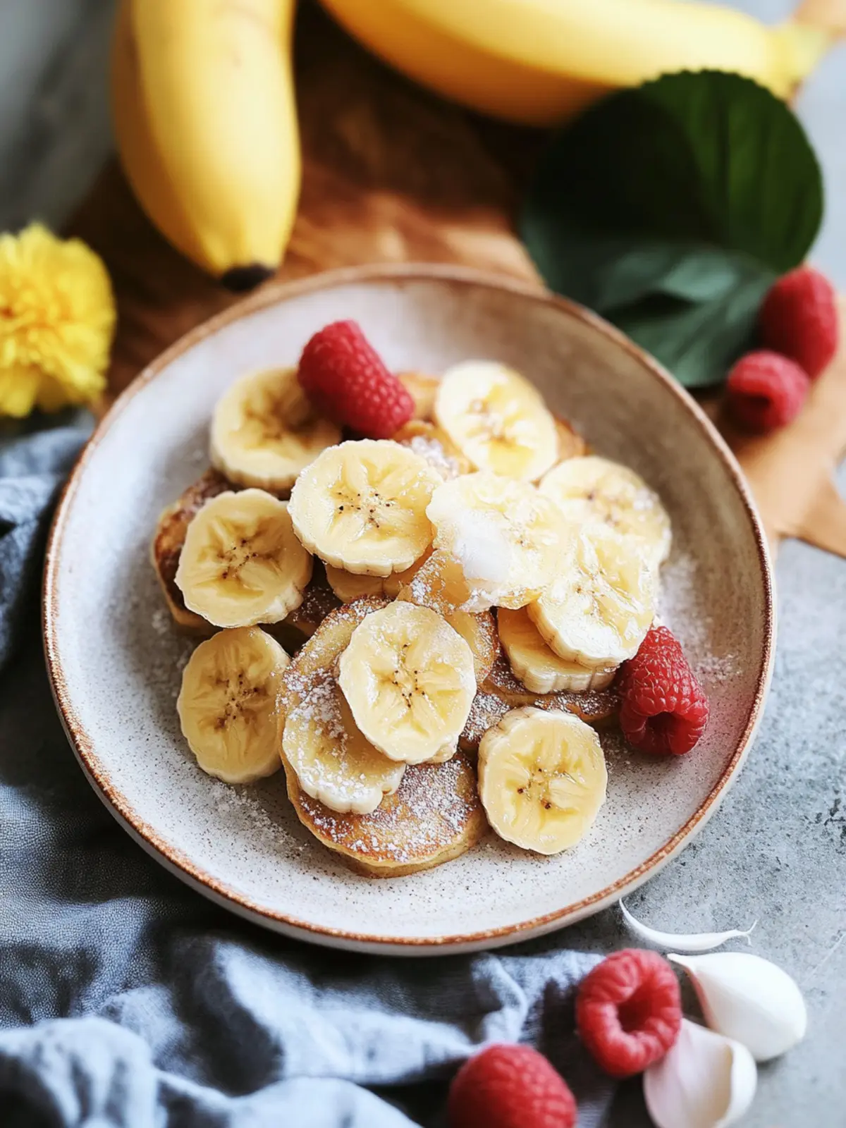 Glutenfreie Bananenpfannkuchenbissen für deine Snacklust 5 Bananenpfannkuchenbissen