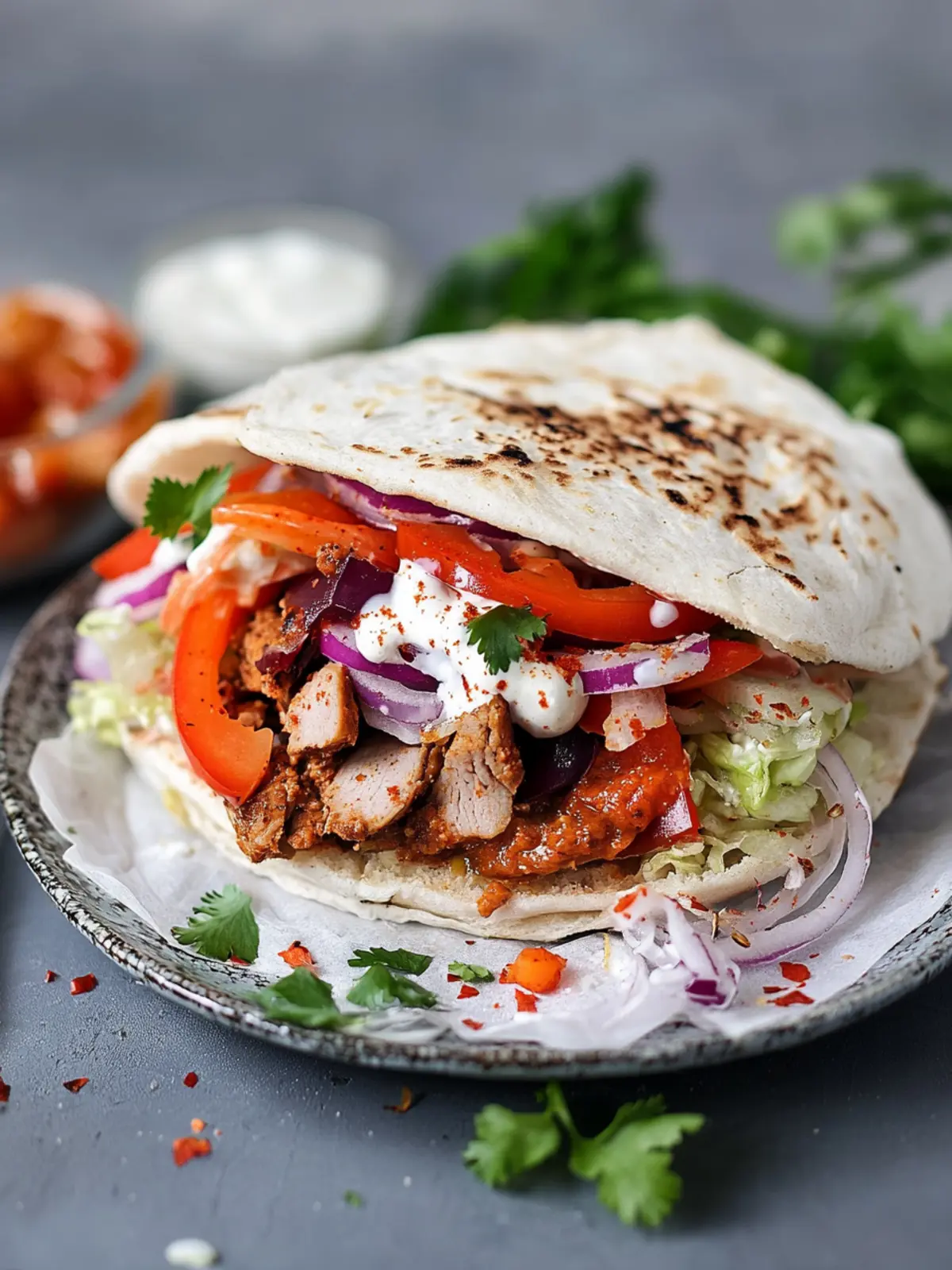Low Carb Döner mit selbstgemachtem Fladenbrot für Genuss ohne Reue 4 Low Carb Döner mit selbstgemachtem Fladenbrot