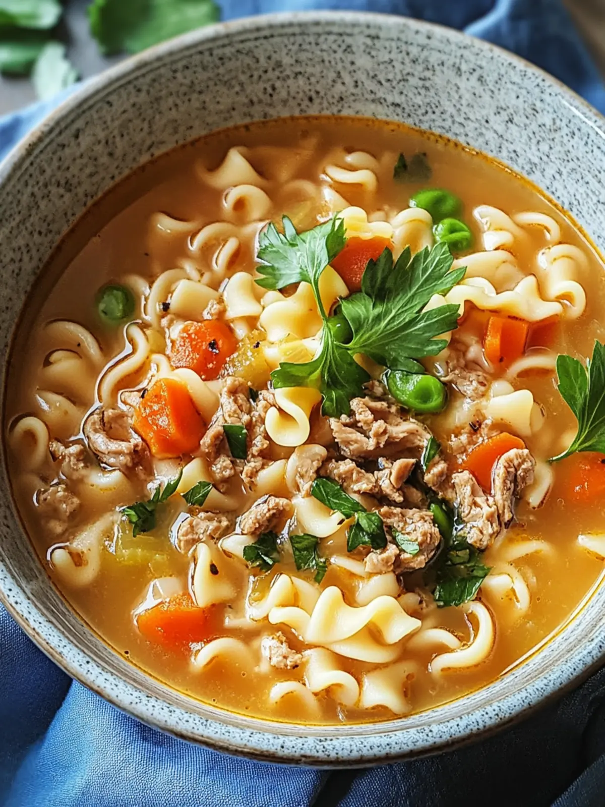 Wärmende Nudel-Hack-Suppe: Dein Wohlfühlgericht für kalte Tage 5 Wärmende Nudel-Hack-Suppe