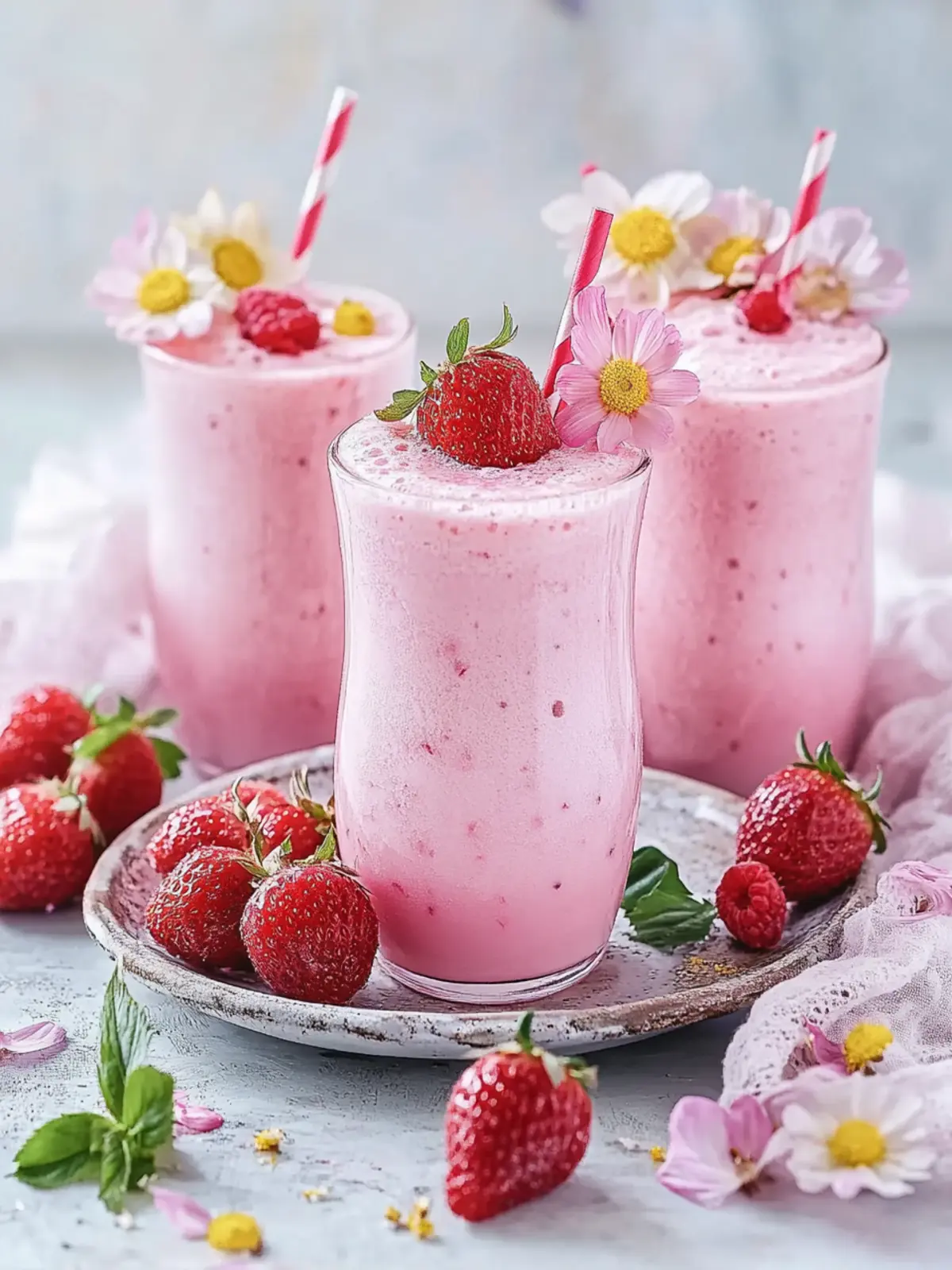 Frühlingshafte Erdbeermilch für erfrischende Genussmomente 5 Frühlingshafte Erdbeermilch