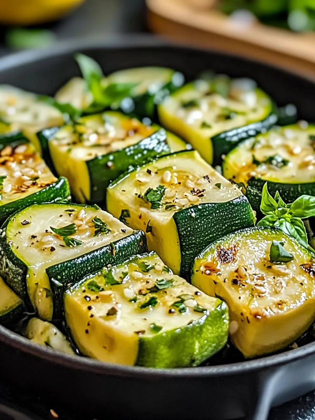 Unwiderstehliche Knoblauchbutter Zucchini Spieße Rezept für Grillabende 5 Unwiderstehliche Knoblauchbutter Zucchini Spieße Rezept
