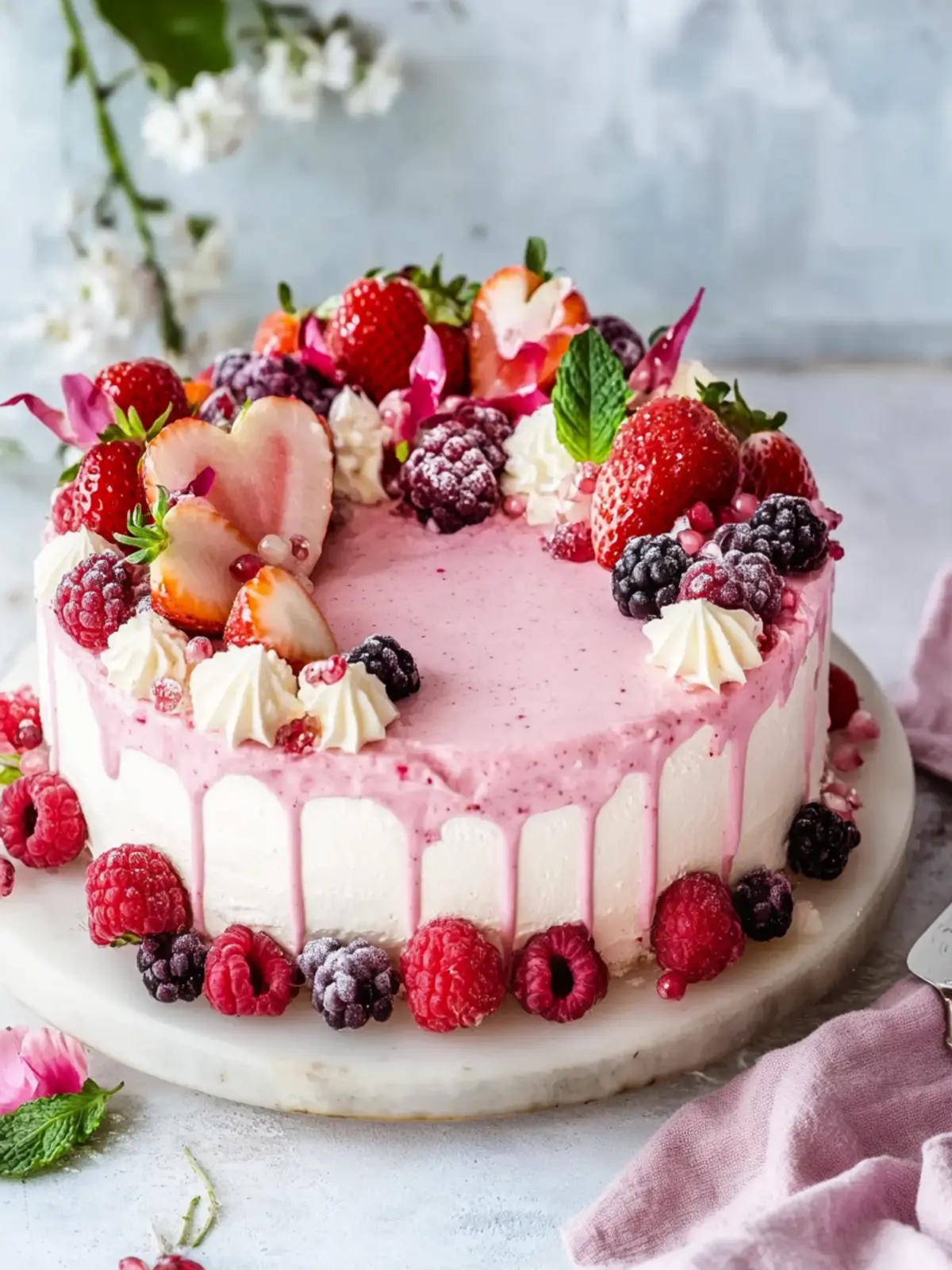 Herztorte zum Muttertag
