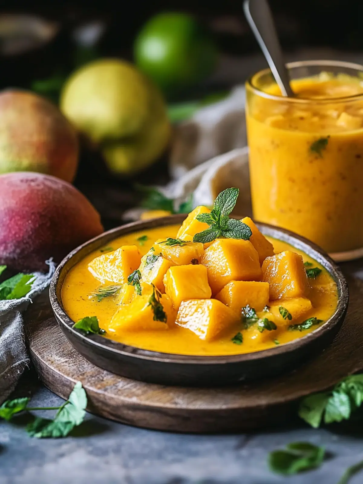 Mango-Hähnchen-Curry: Cremiger Genuss in nur 30 Minuten 4 Mango-Hähnchen-Curry