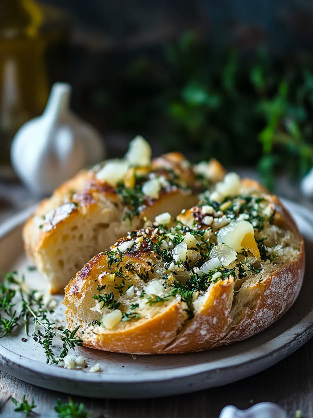 Knoblauch-Petersilien-Grillbrot