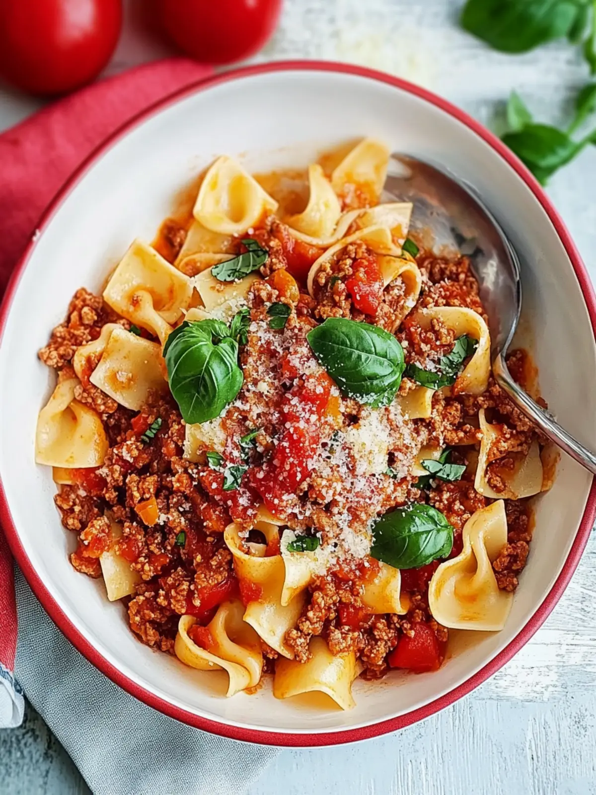 Ein-Topf-Bolognese: Schnelles, herzhaftes Abendessen für Genießer 3 Ein-Topf-Bolognese