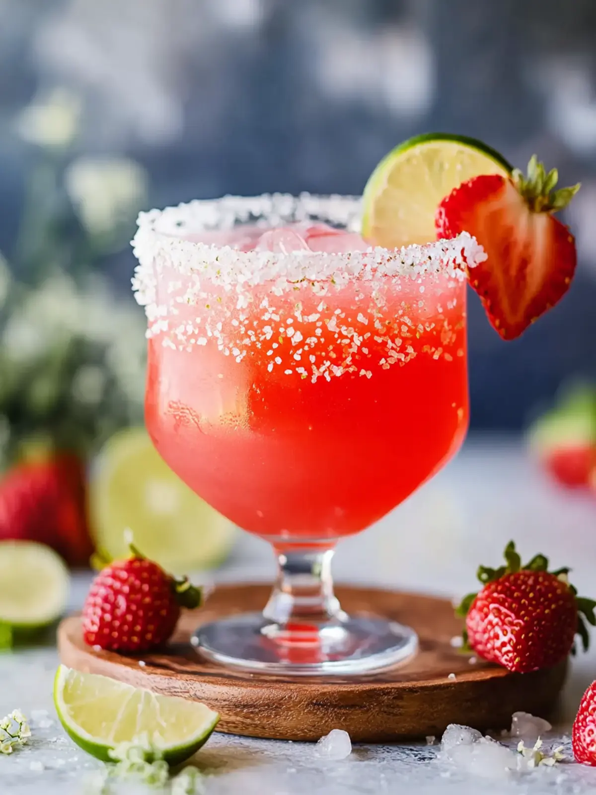 Erdbeer-Limette-Mocktail-Margarita für erfrischende Sommermomente 4 Erdbeer-Limette-Mocktail-Margarita