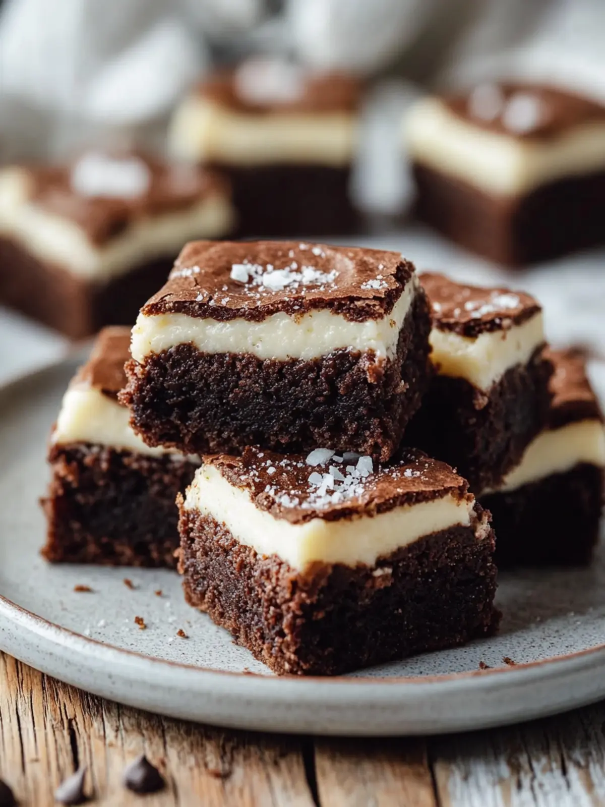 Mini Frischkäse-Brownie-Häppchen für dein süßes Verlangen 2 Mini Frischkäse-Brownie-Häppchen