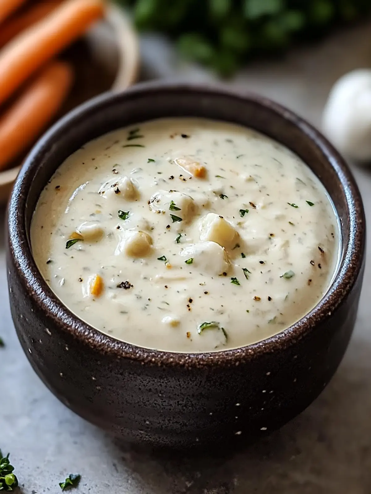 Knoblauch Parmesan Sauce in 5 Minuten für leckere Genießer 3 Knoblauch Parmesan Sauce in 5 Minuten zubereiten
