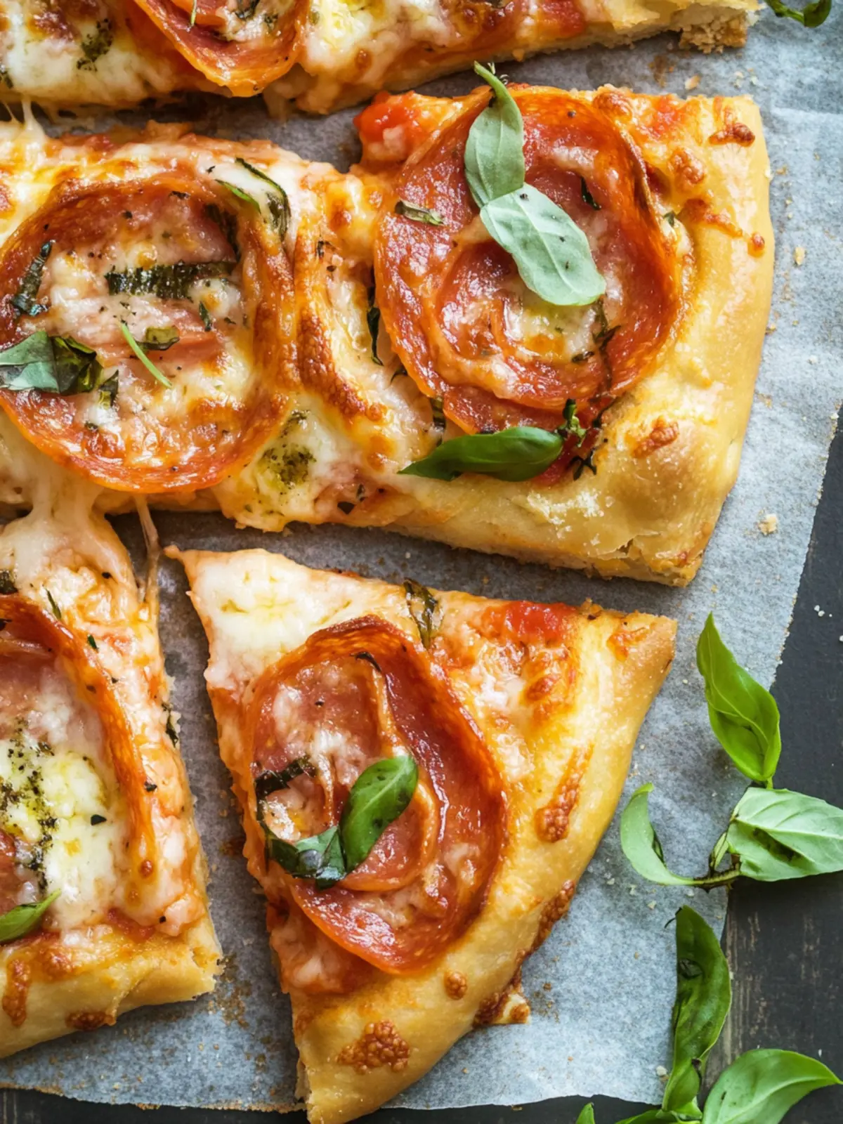 Wunderbare Pizzaschnecken mit Blätterteig für jeden Anlass 4 Pizzaschnecken mit Blätterteig