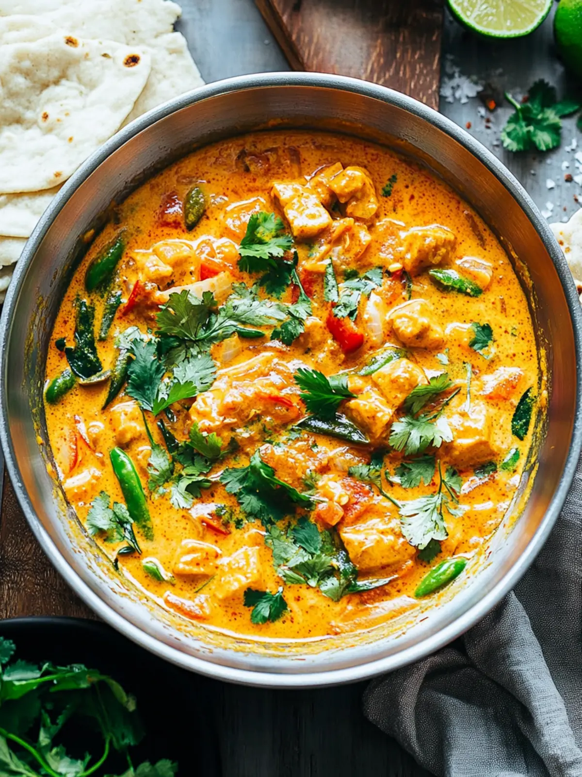 Genieße Thai-Hühnchen-Kokosnuss-Curry in nur 20 Minuten! 3 Thai-Hühnchen-Kokosnuss-Curry