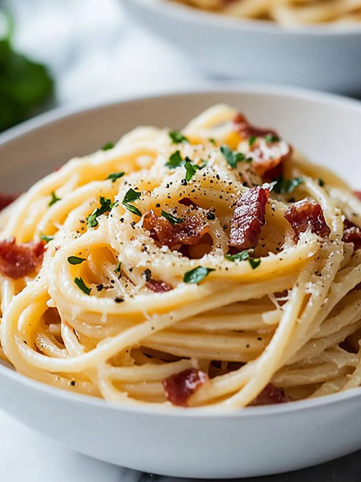 Cremige Speckspaghetti: Schnelles Comfort Food für jeden Tag 2 Cremige Speckspaghetti
