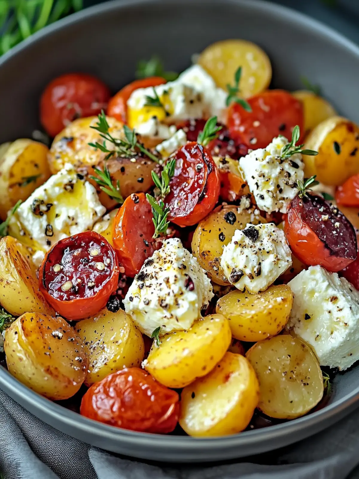 Köstliches Feta Kartoffeln Ofengemüse – Einfach gesund genießen 2 Köstliches Feta Kartoffeln Ofengemüse