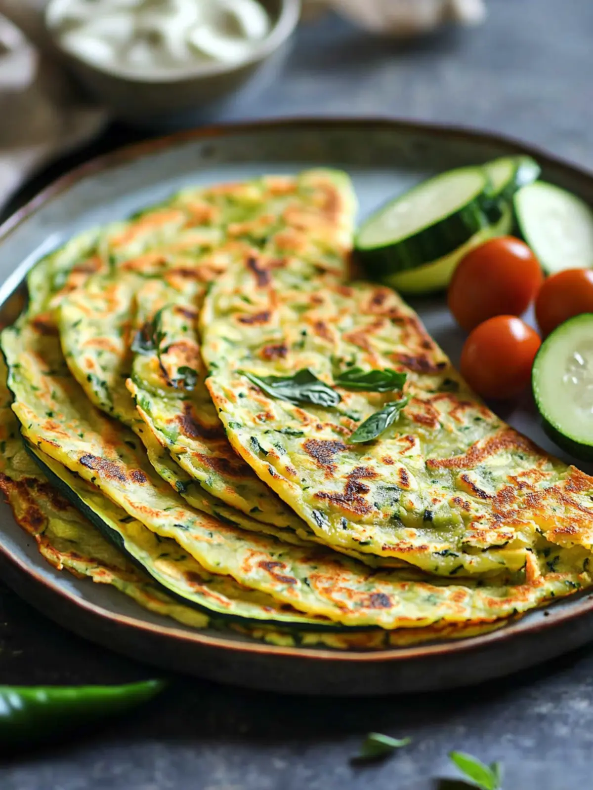 Niedrig Carb Zucchini Tortillas für gesunde Genussmomente 5 Niedrig Carb Zucchini Tortillas