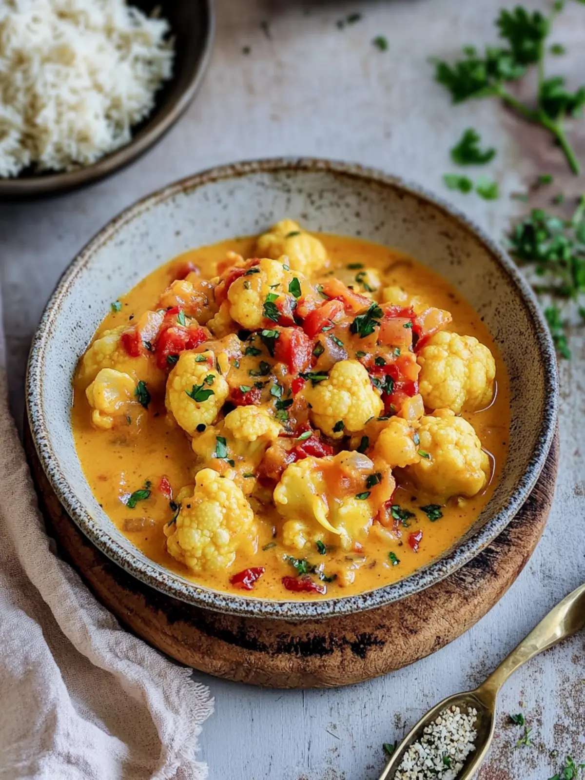Blumenkohl Curry aus dem Backofen – Gesund, schnell & lecker 5 Blumenkohl Curry aus dem Backofen