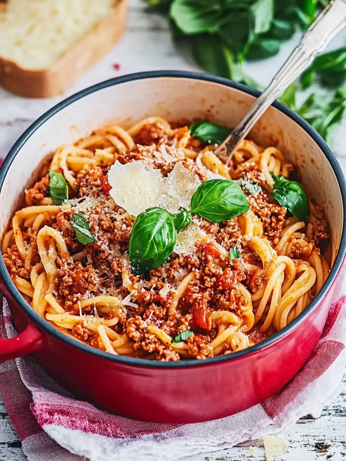 Ein-Topf-Bolognese: Schnelles, herzhaftes Abendessen für Genießer 5 Ein-Topf-Bolognese