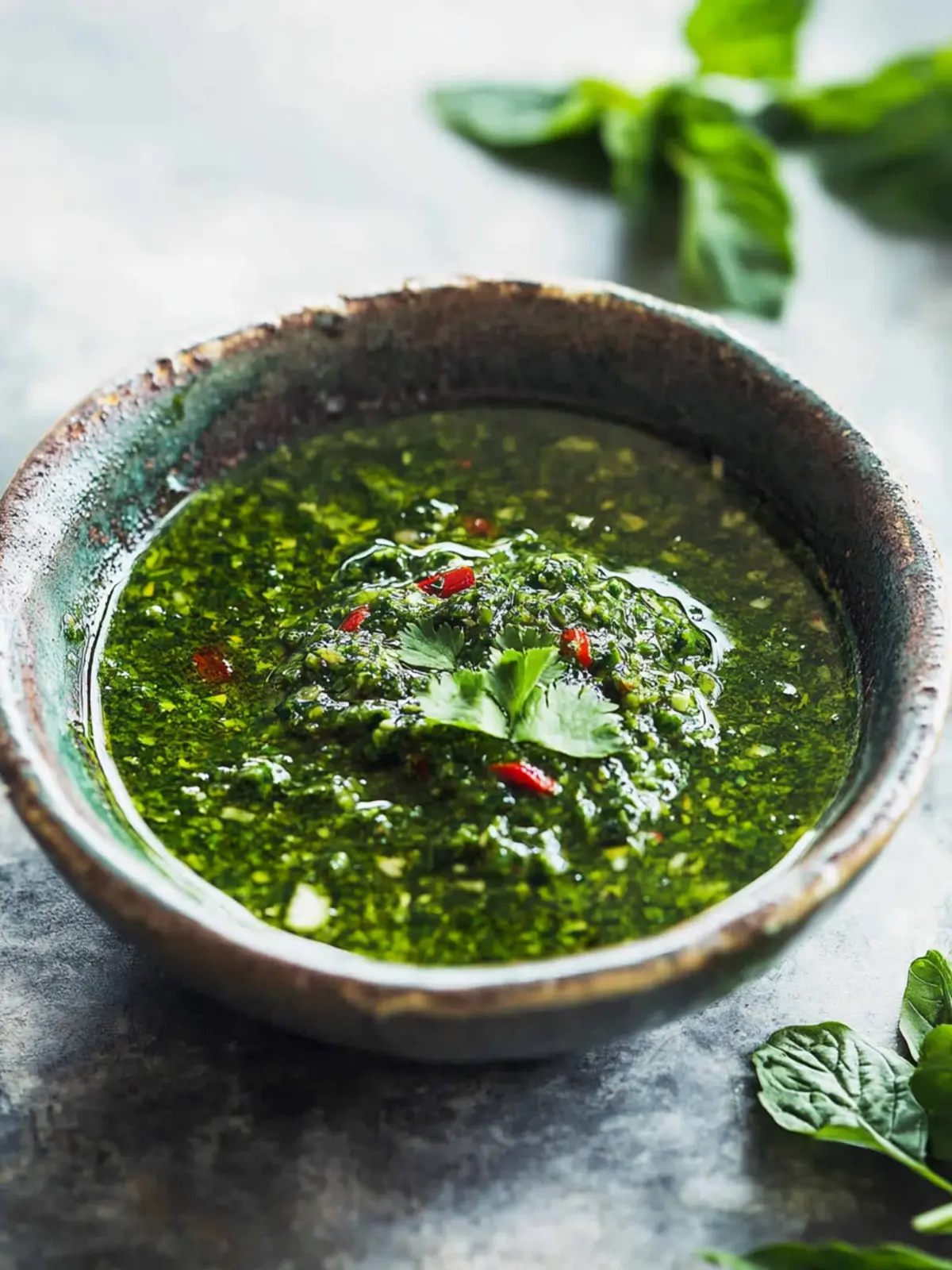 Schnelle und einfache Chimichurri-Sauce für jeden Grillabend 3 Schnelle und einfache Chimichurri-Sauce