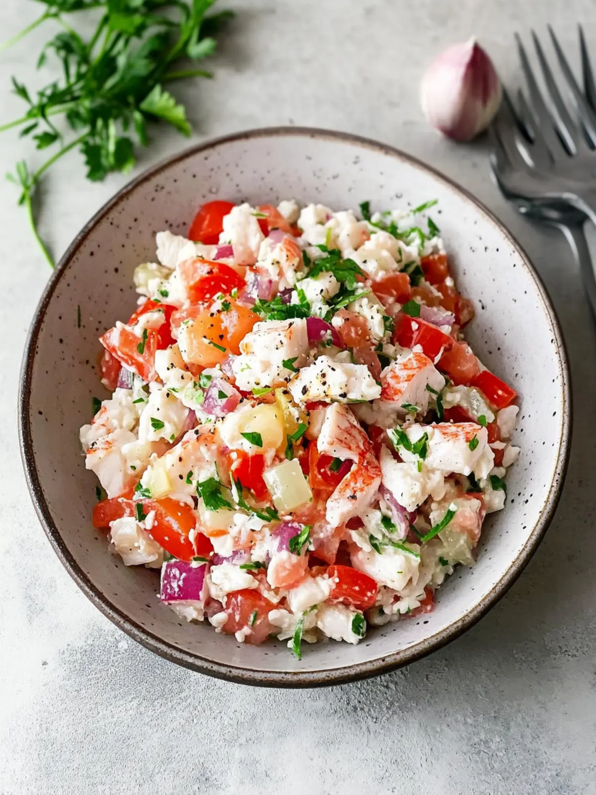 Schneller Reissalat mit Thunfisch und Paprika für heiße Tage 3 Schneller Reissalat mit Thunfisch und Paprika