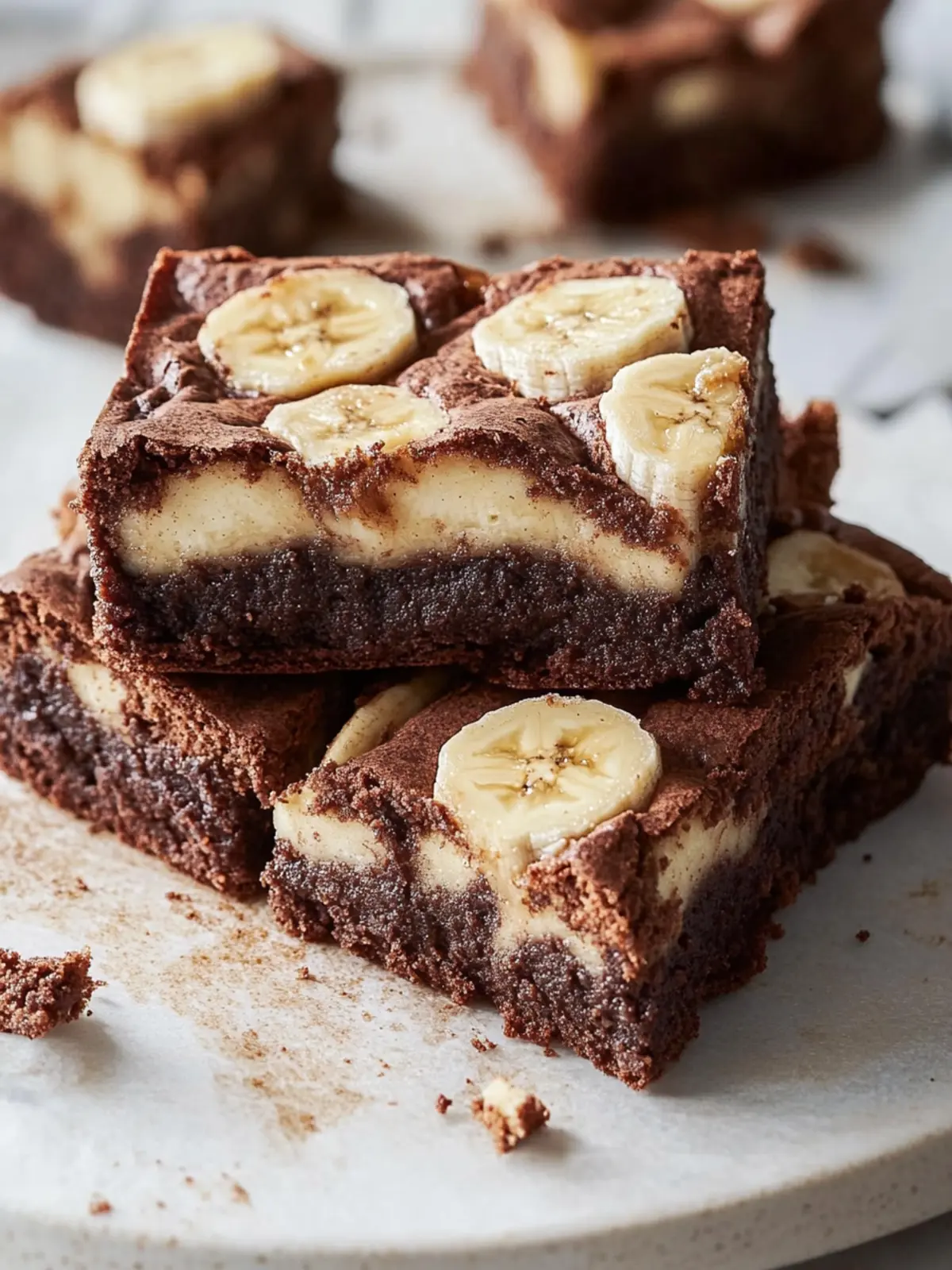 Bananenbrot Brownies: Feucht, schokoladig und unwiderstehlich 5 Bananenbrot Brownies