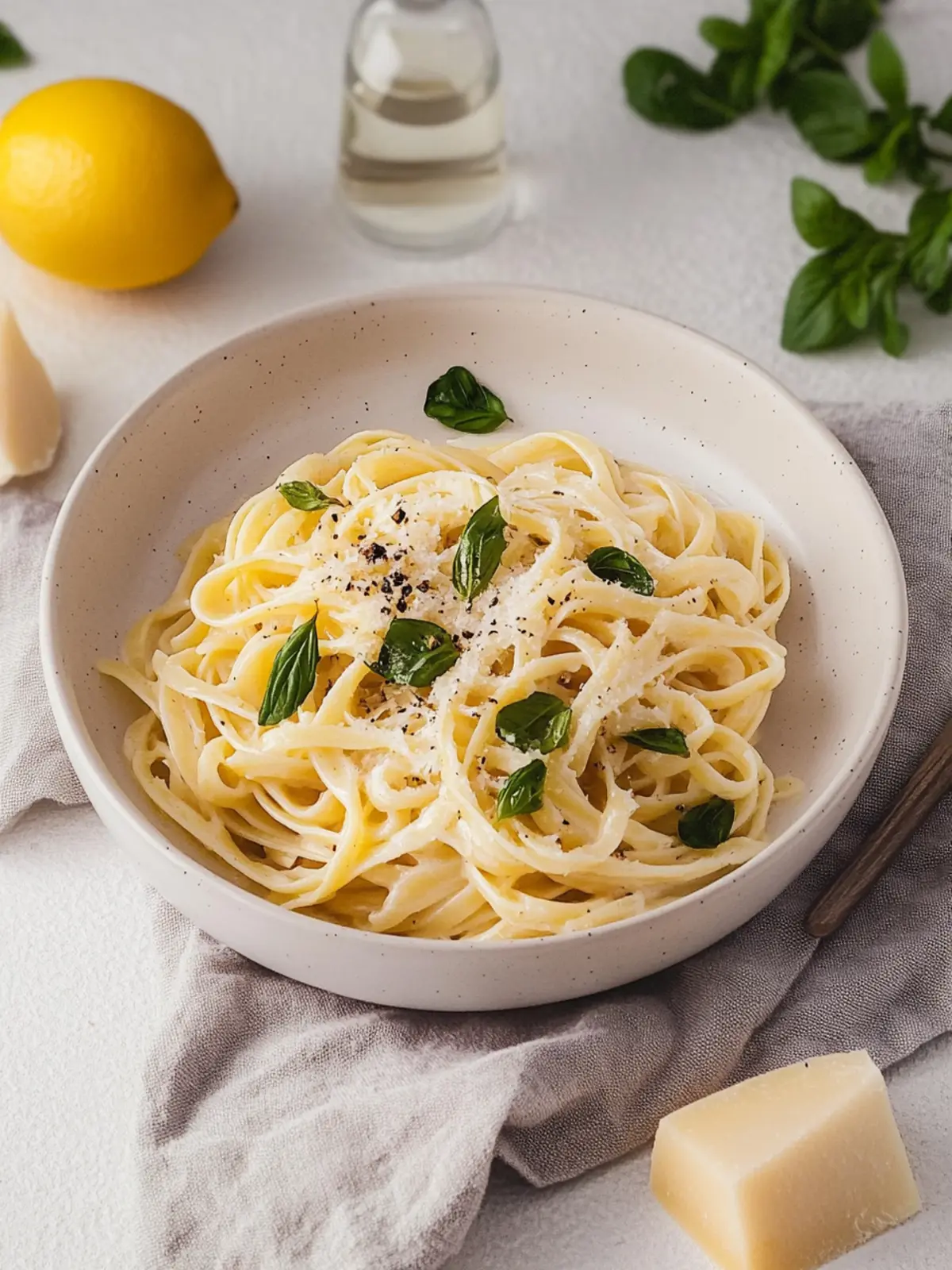 Pasta in Zitronen-Kräutersauce: Schnelles Geschmackserlebnis 5 Pasta in Zitronen-Kräutersauce