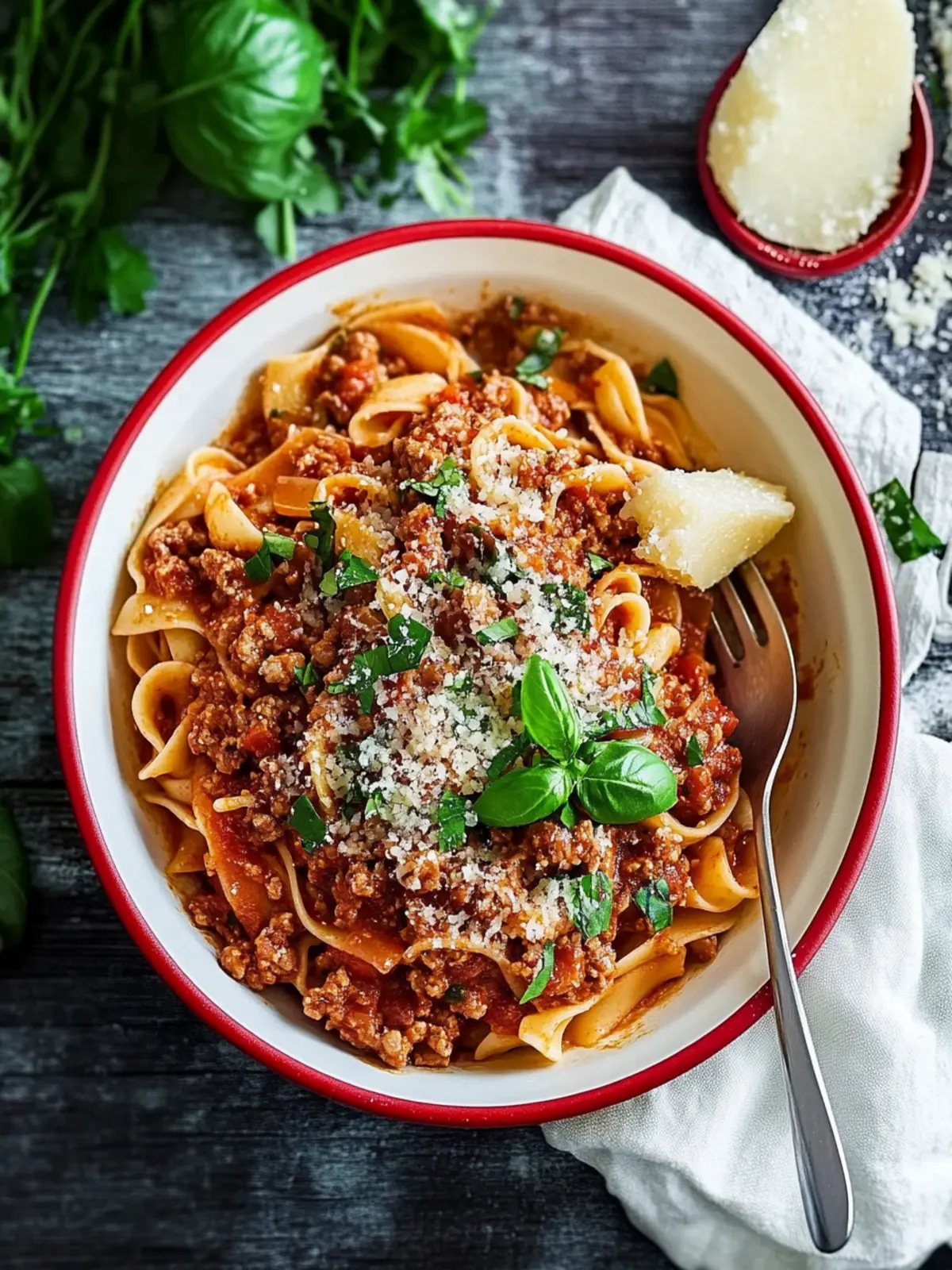 Ein-Topf-Bolognese: Schnelles, herzhaftes Abendessen für Genießer 2 Ein-Topf-Bolognese