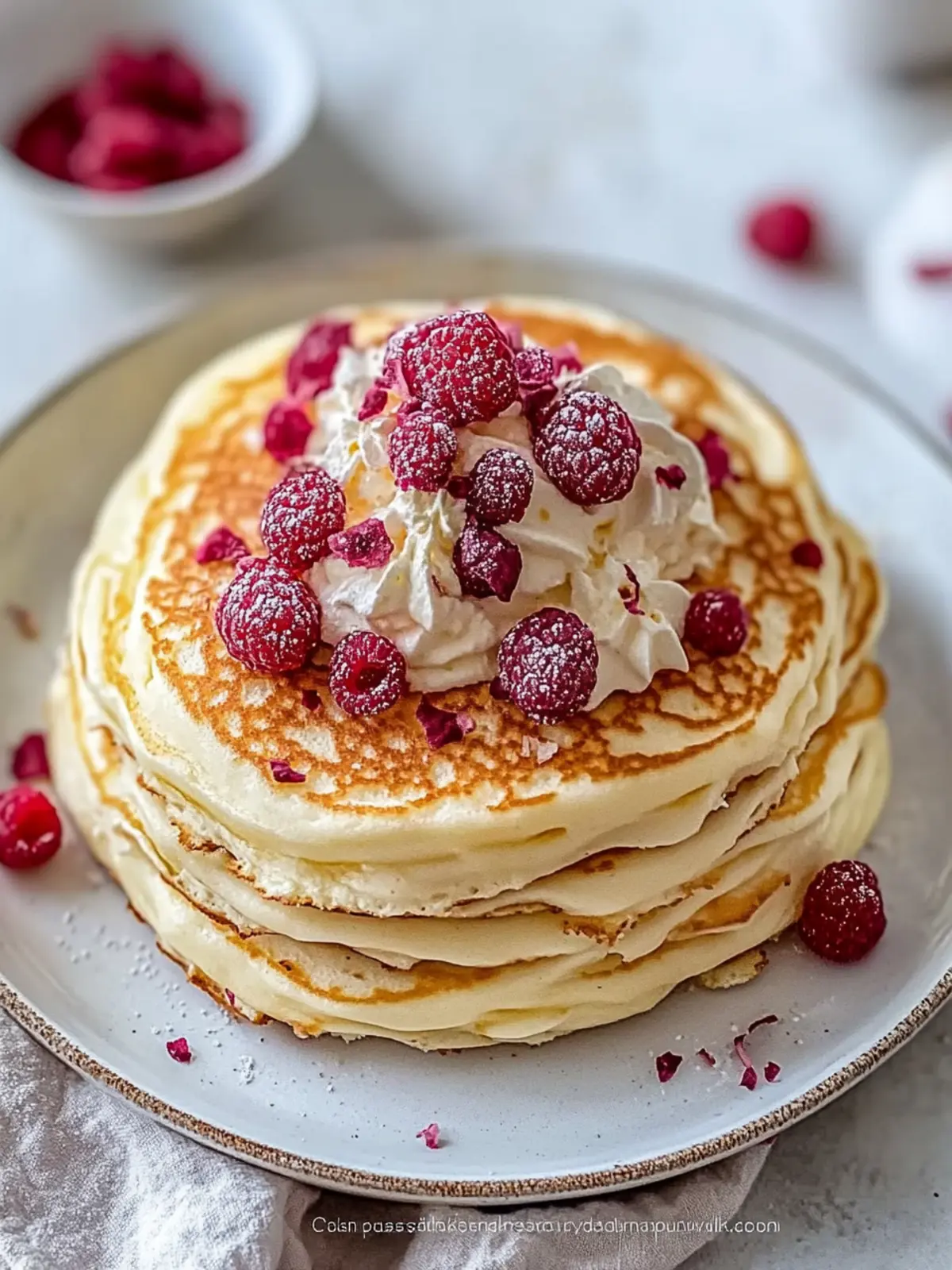 Fluffiges Pfannkuchen Grundrezept für jeden Tag 4 Pfannkuchen Grundrezept