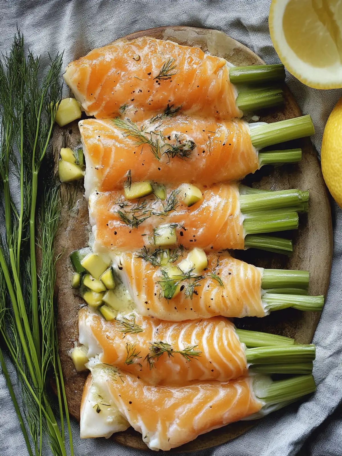 Spargel im Blätterteig mit Lachs und Dill – Genuss für jeden Tag 2 Spargel im Blätterteig mit Lachs und Dill
