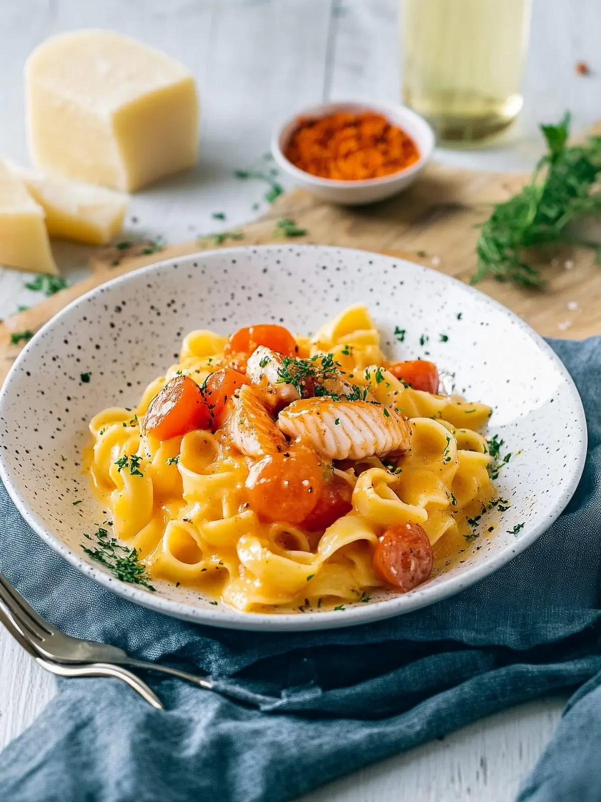 Bandnudeln mit Lachs – 20 Minuten für cremigen Genuss 4 Bandnudeln mit Lachs – 20 Minuten Lachspasta