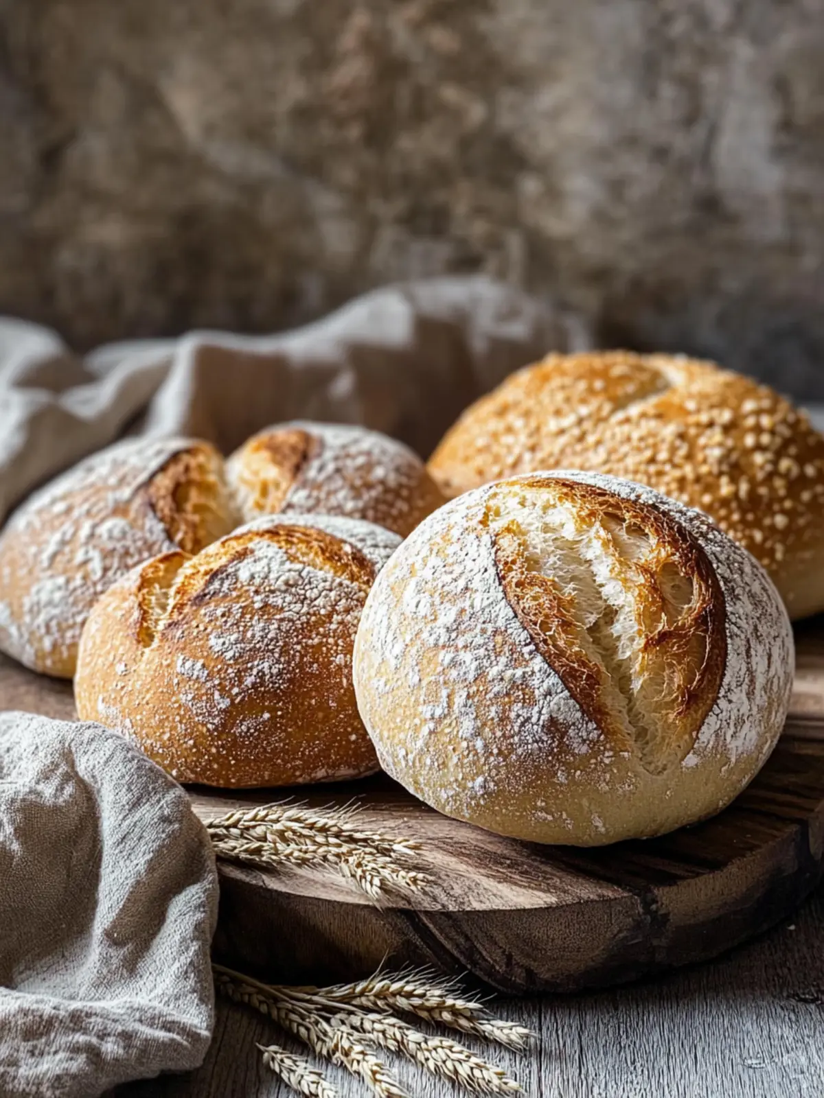 Dinkelbrötchen selbst machen: Gesund, lecker und einfach! 4 Dinkelbrötchen