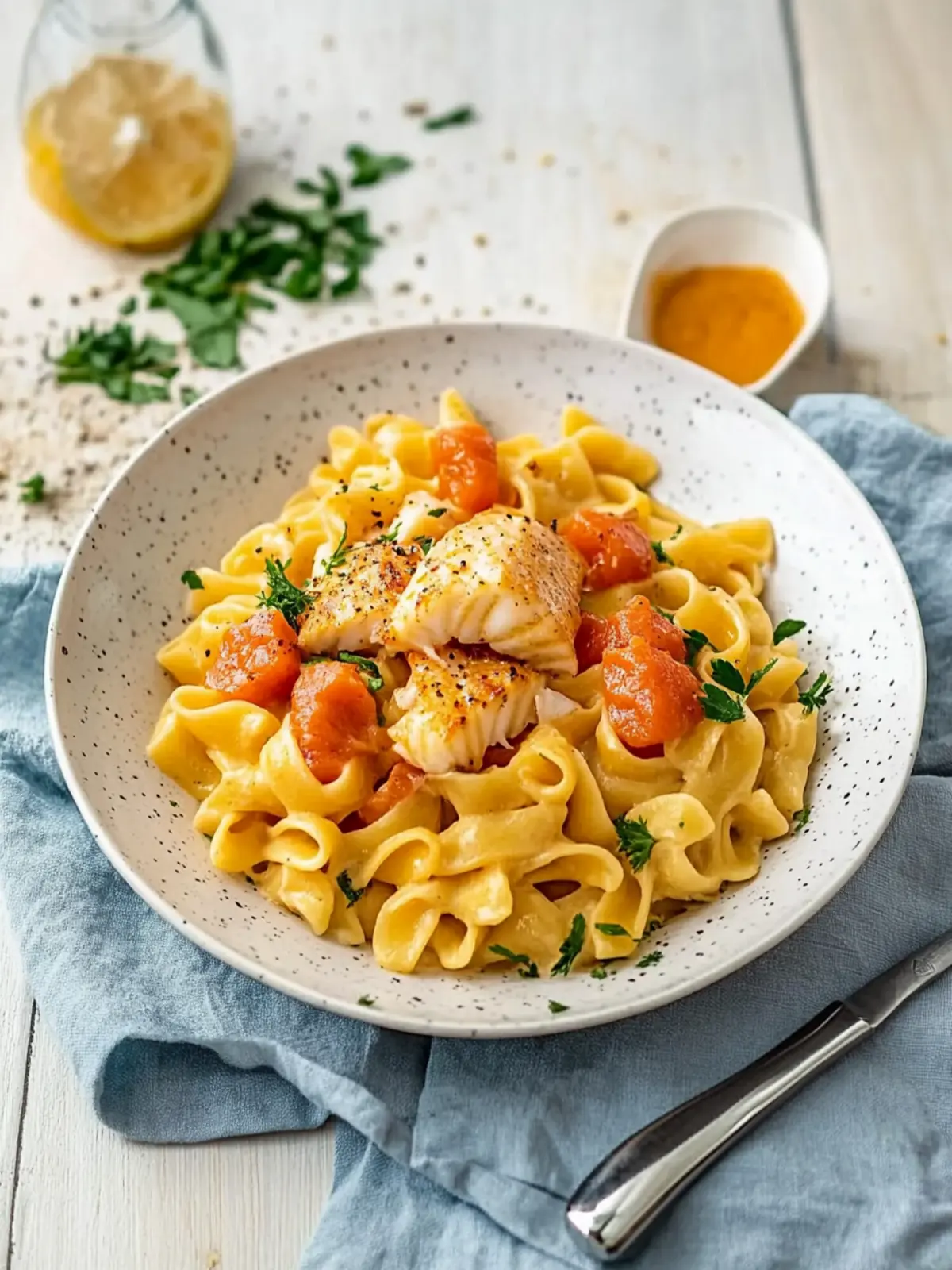 Bandnudeln mit Lachs – 20 Minuten für cremigen Genuss 5 Bandnudeln mit Lachs – 20 Minuten Lachspasta
