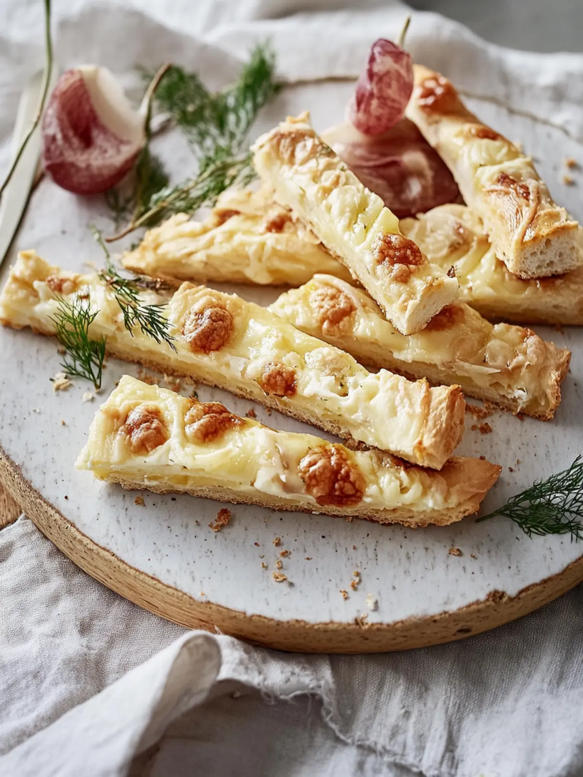 Blätterteig-Schinken-Käse Häppchen - Der perfekte Party Snack 5 Blätterteig-Schinken-Käse Häppchen