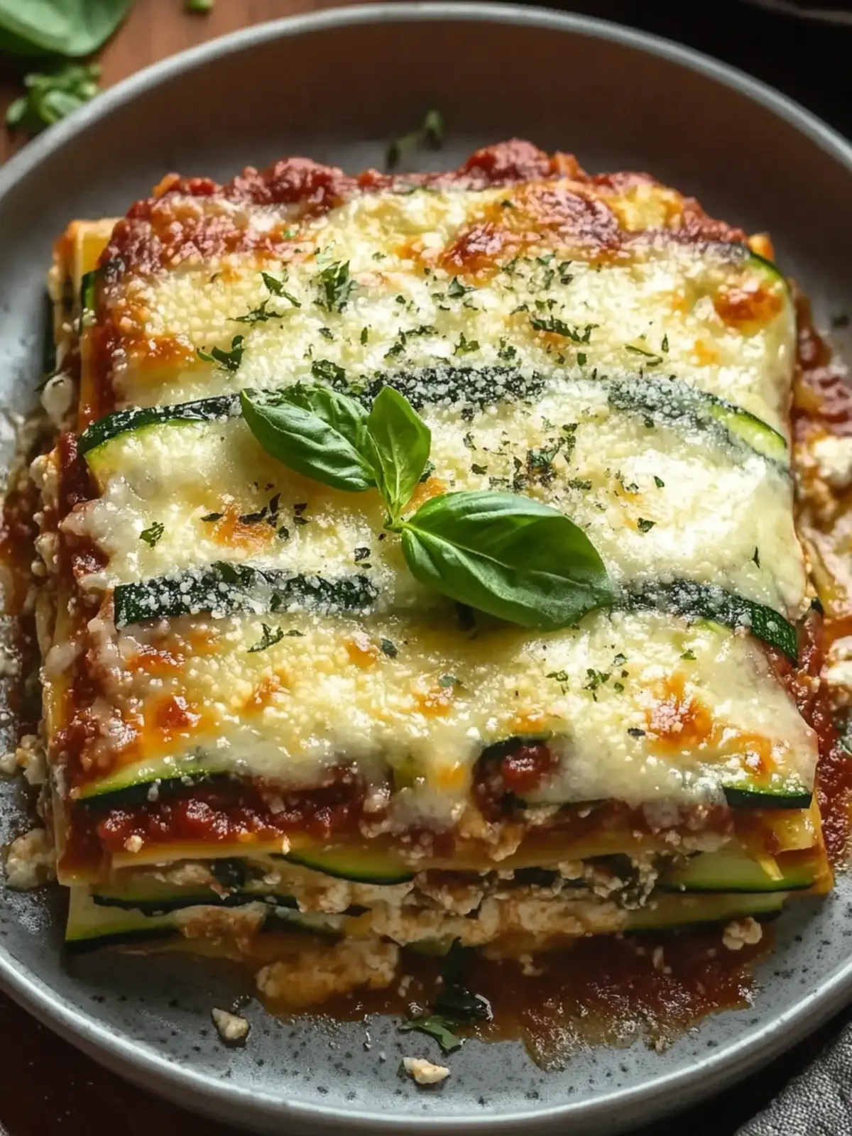 Zucchini Lasagne: Die köstliche Low-Carb Variante für Genießer 4 Zucchini Lasagne
