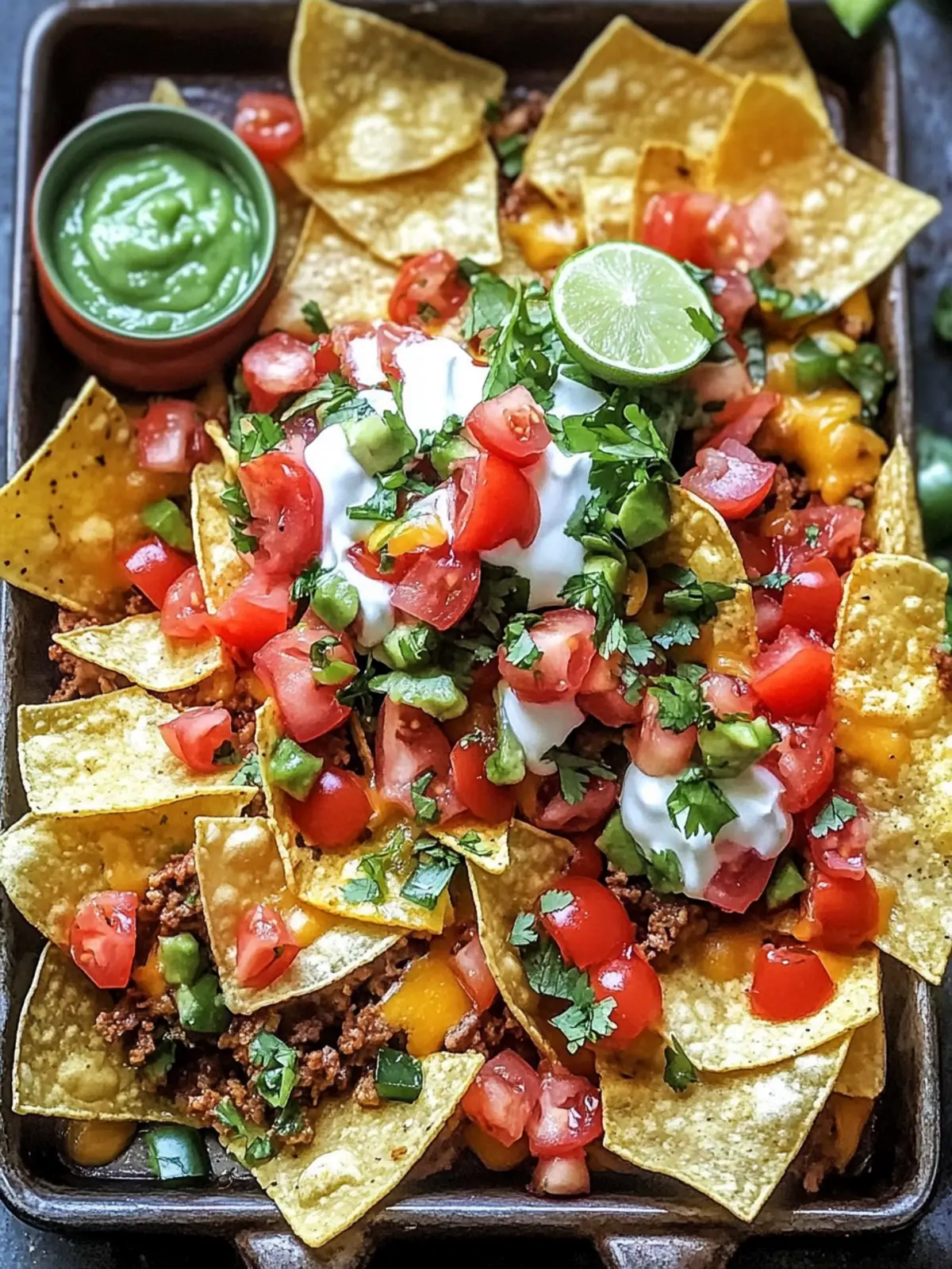 Blechpfannen-Nachos: Schnelle, köstliche Vielfalt für Zuhause 5 Blechpfannen-Nachos