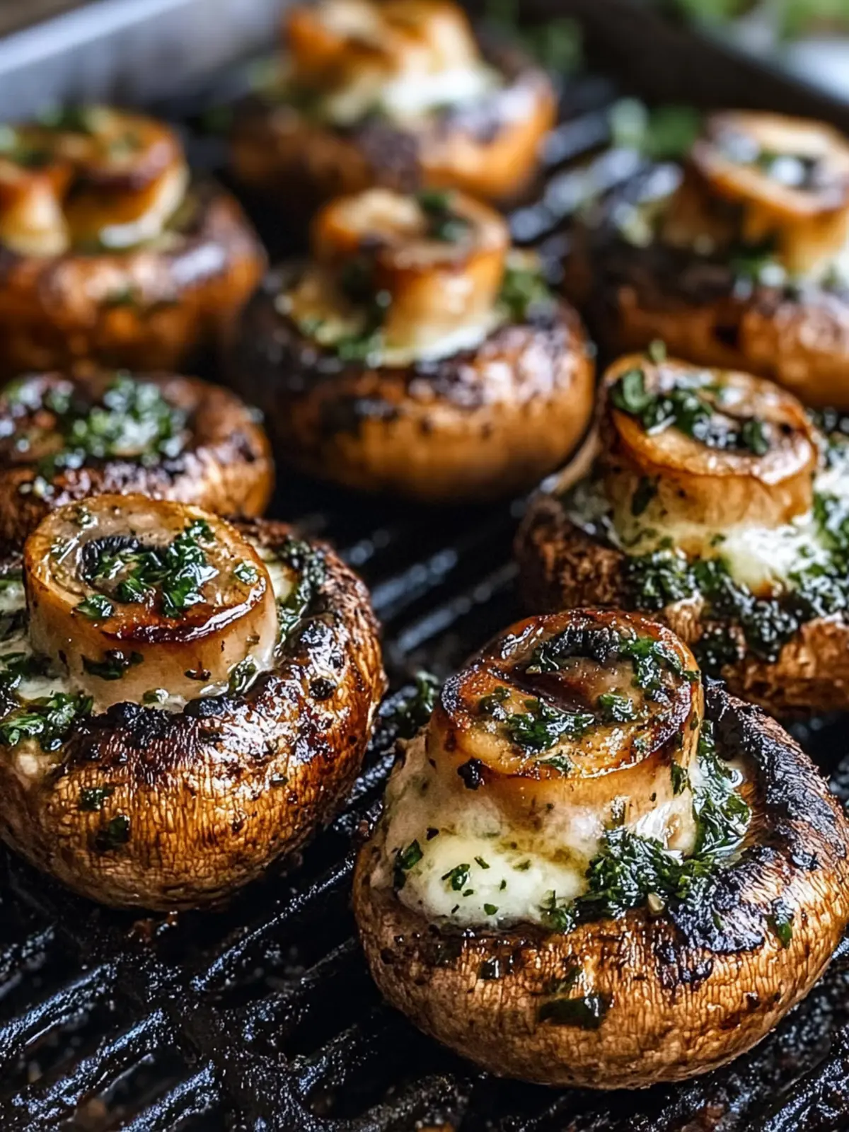 Gefüllte Champignons vom Grill: Ein kreatives Grillvergnügen 2 Gefüllte Champignons vom Grill