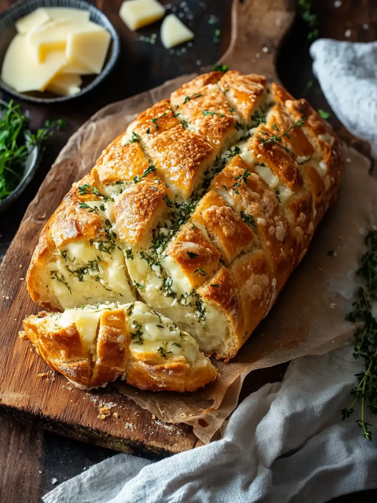 Zupfbrot Käse-Knoblauch – Der perfekte Snack für jede Feier 5 Zupfbrot Käse-Knoblauch