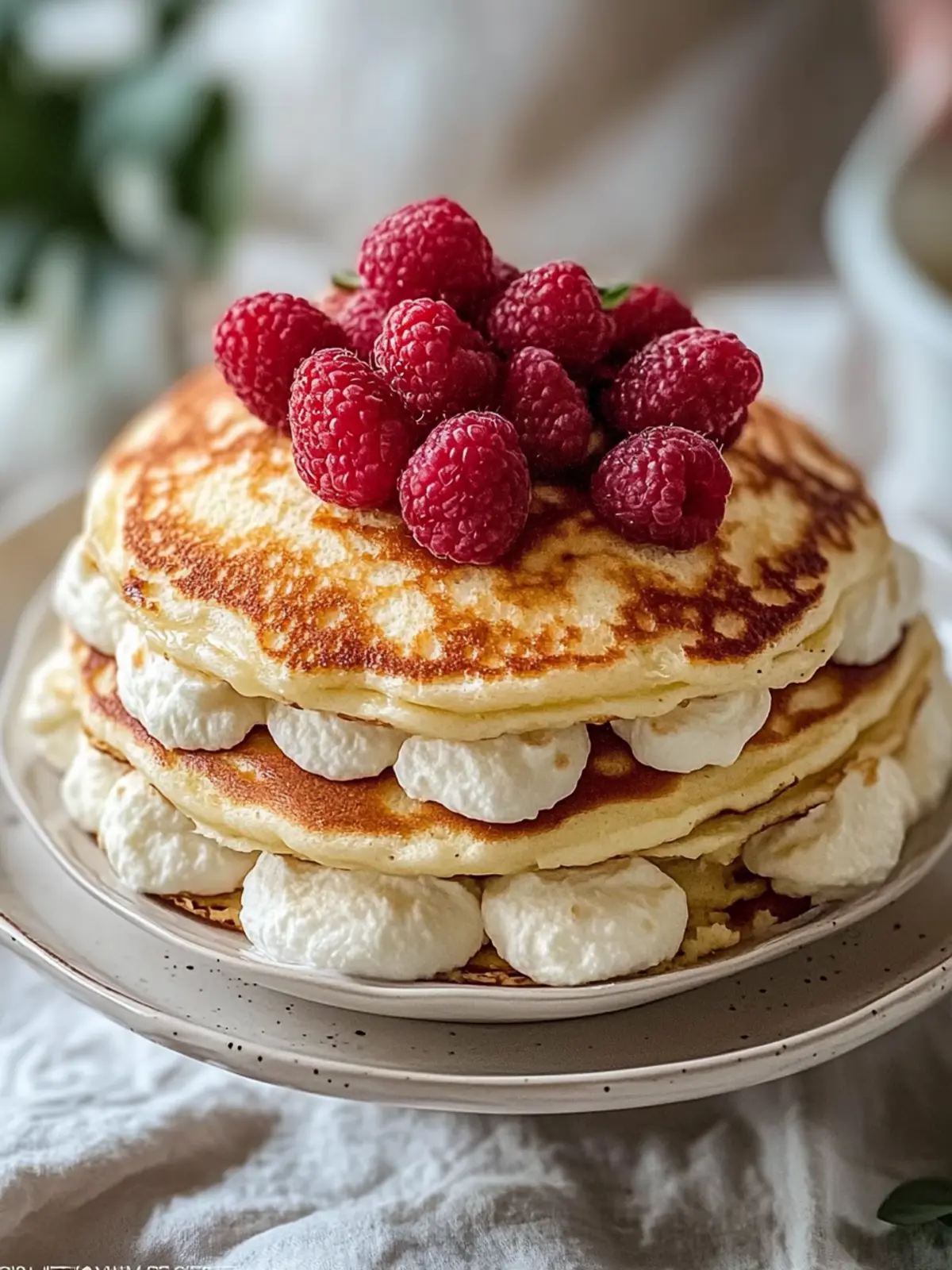 Fluffiges Pfannkuchen Grundrezept für jeden Tag 2 Pfannkuchen Grundrezept