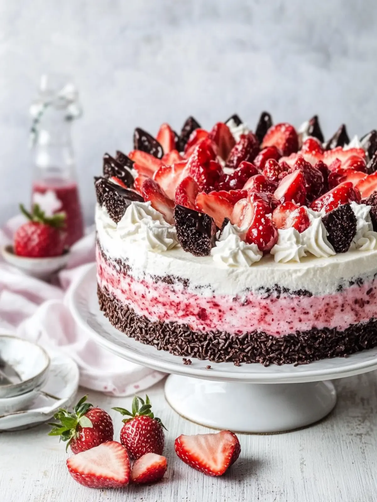 Schwarzwälder Erdbeertorte: Himmlischer Genuss für jeden Anlass 5 Schwarzwälder Erdbeertorte