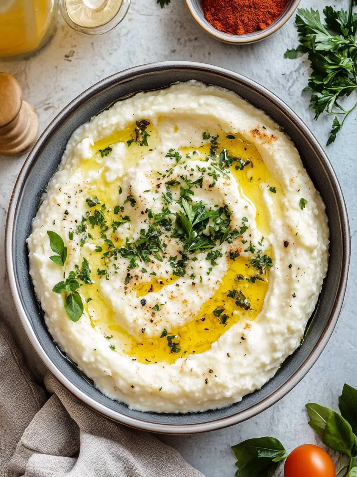 Griechischer Knoblauch-Kartoffel-Dip (Skordalia) ganz simpel 3 Griechischer Knoblauch-Kartoffel-Dip (Skordalia)