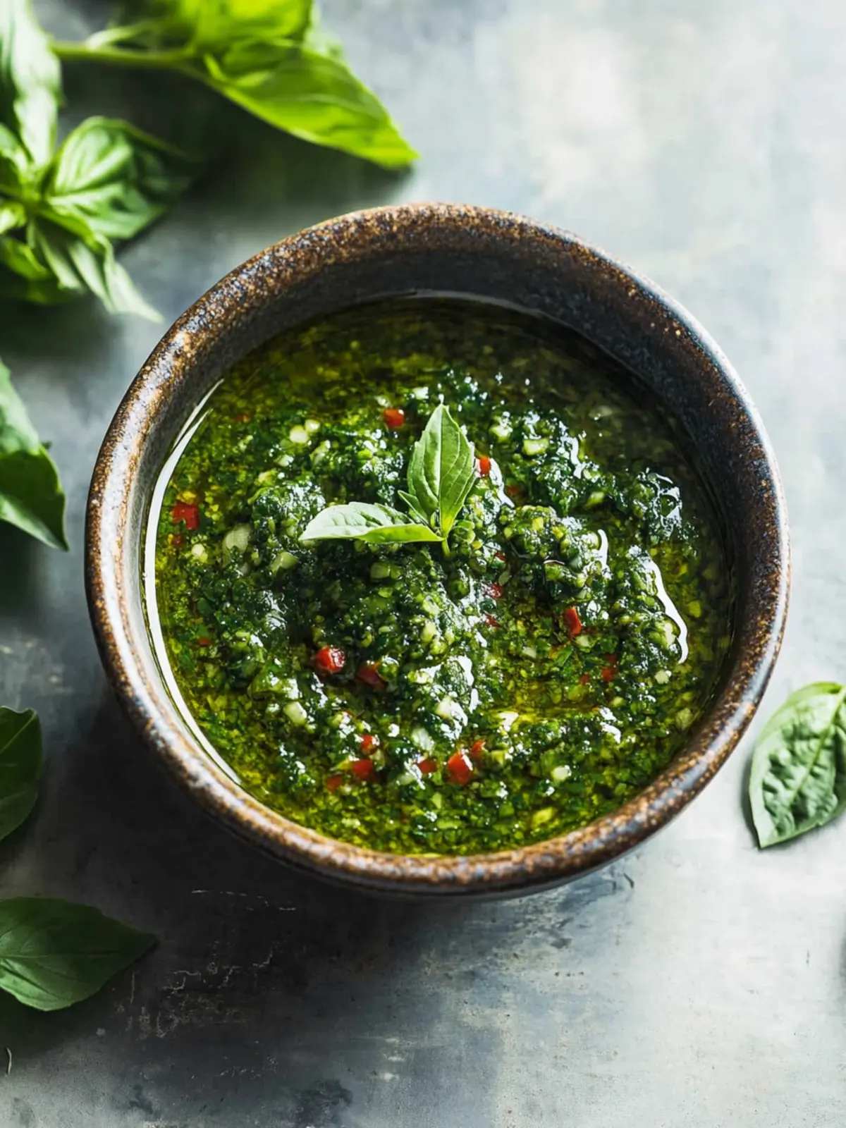 Schnelle und einfache Chimichurri-Sauce für jeden Grillabend 5 Schnelle und einfache Chimichurri-Sauce