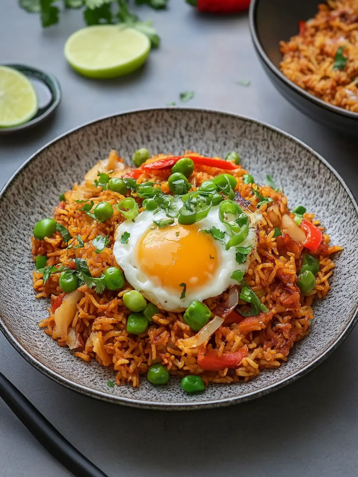 Schnelles Nasi Goreng: Indonesischer gebratener Reis für Eilige 4 Schnelles Nasi Goreng (indonesischer gebratener Reis)