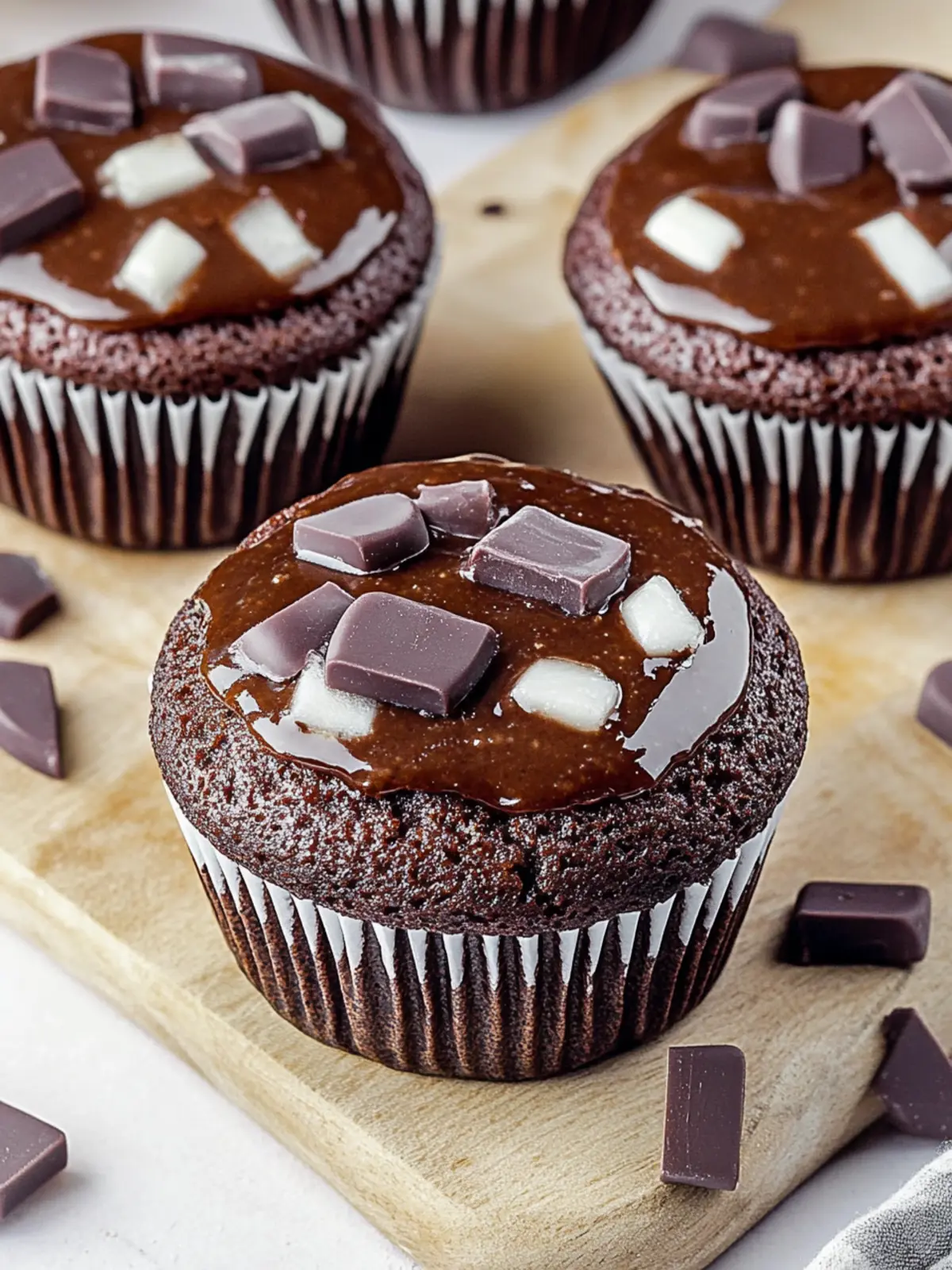 Schokomuffins ohne Eier: Fluffig und vegan genießen! 4 Schokomuffins ohne Eier