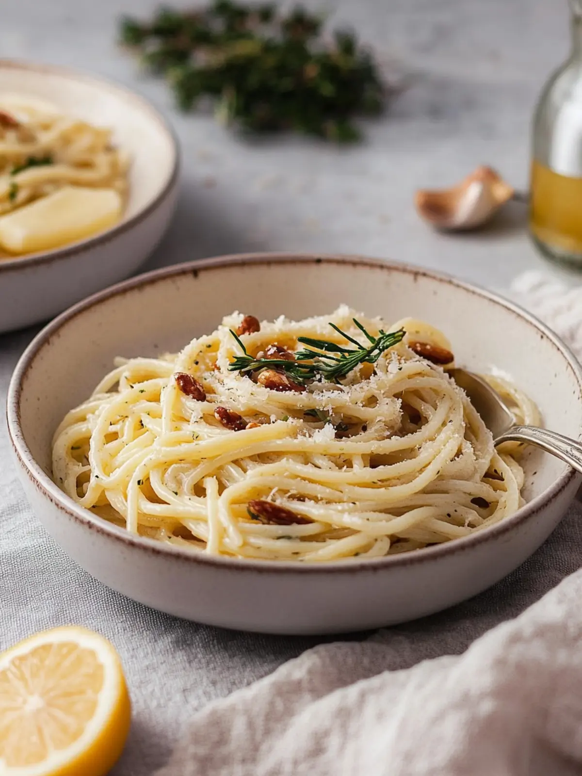 Pasta in Zitronen-Kräutersauce: Schnelles Geschmackserlebnis 3 Pasta in Zitronen-Kräutersauce