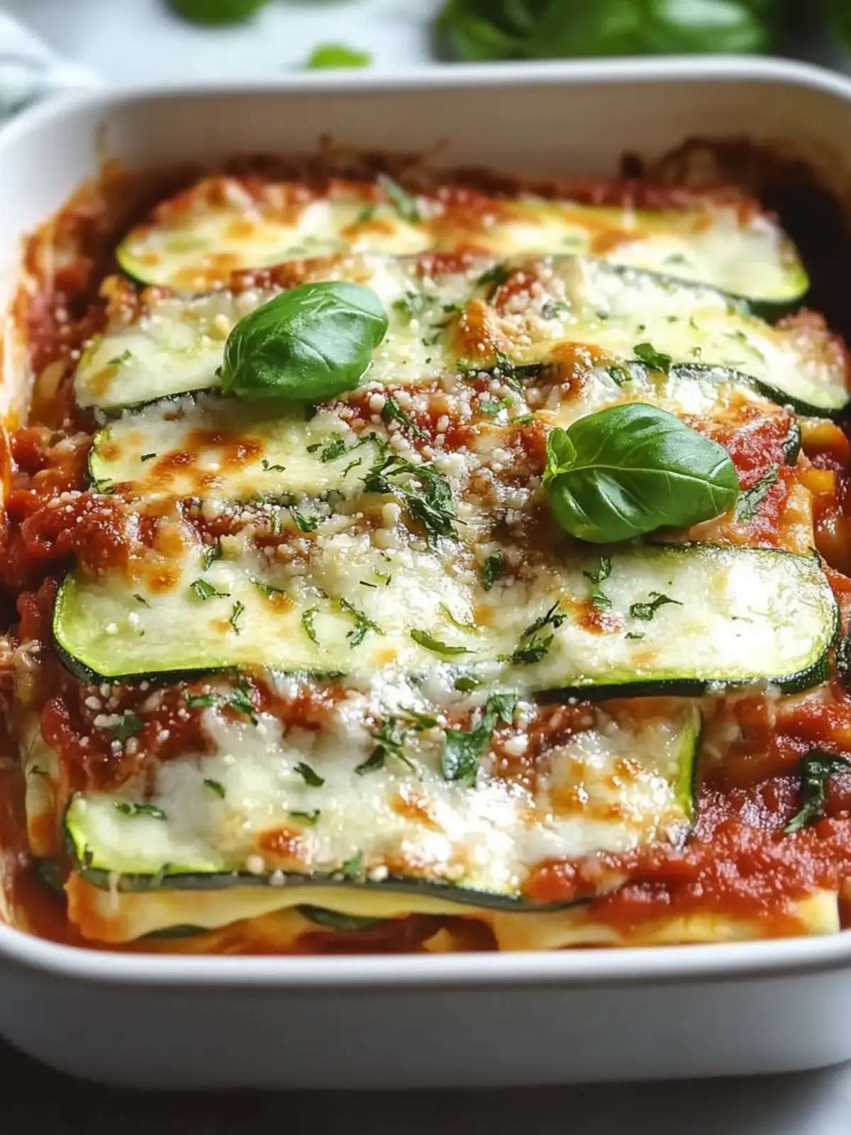 Zucchini Lasagne: Die köstliche Low-Carb Variante für Genießer 2 Zucchini Lasagne