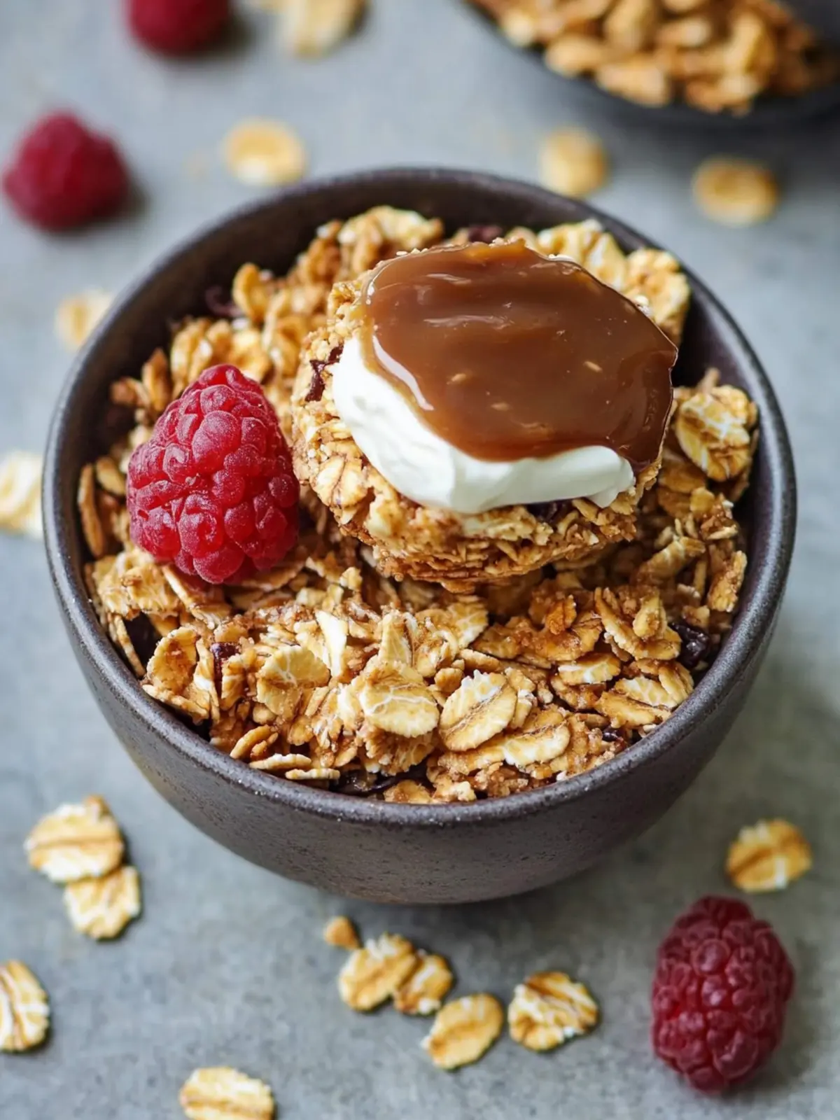 Granola-Tassen mit Nussmus: Leckere Snacks für jeden Tag 4 Granola-Tassen mit Nussmus